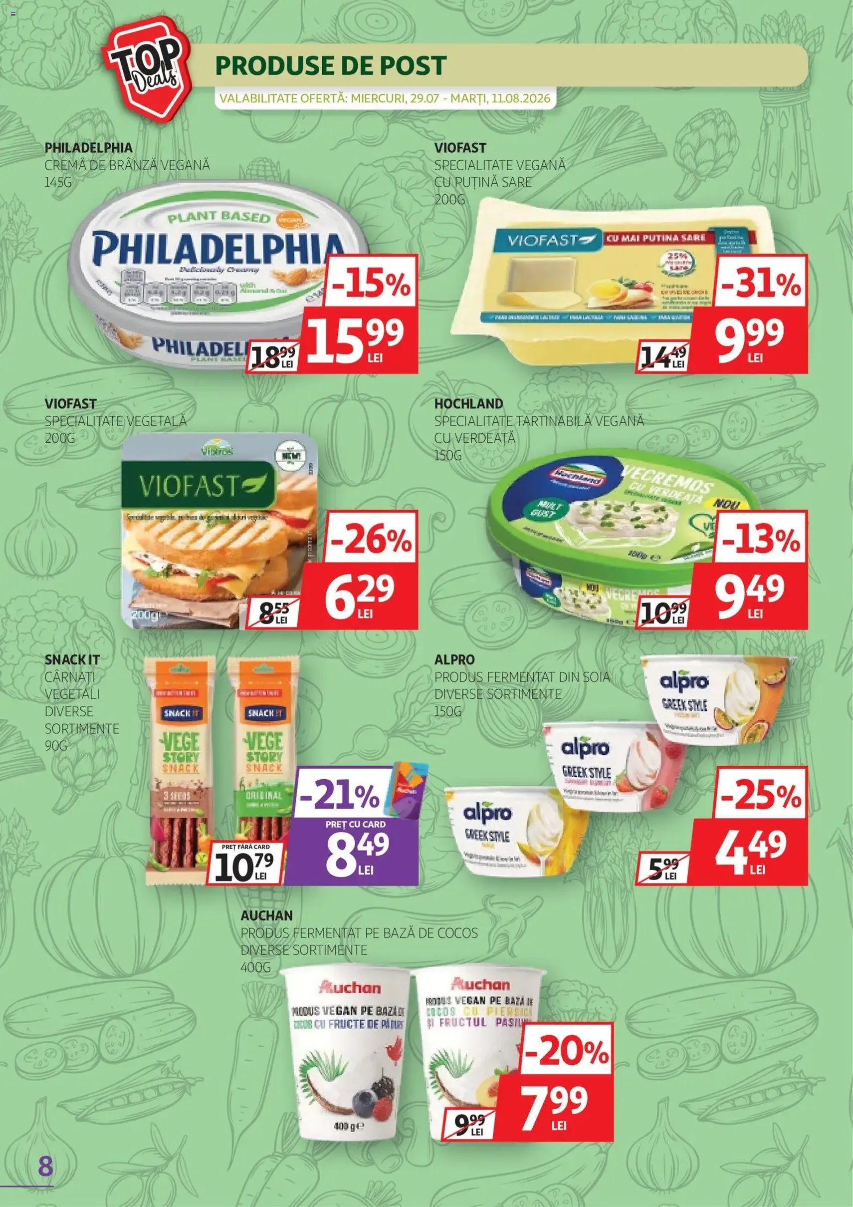 Auchan Catalog - cataloage valabile începând cu 29.07.2026 pagina 8 din 38