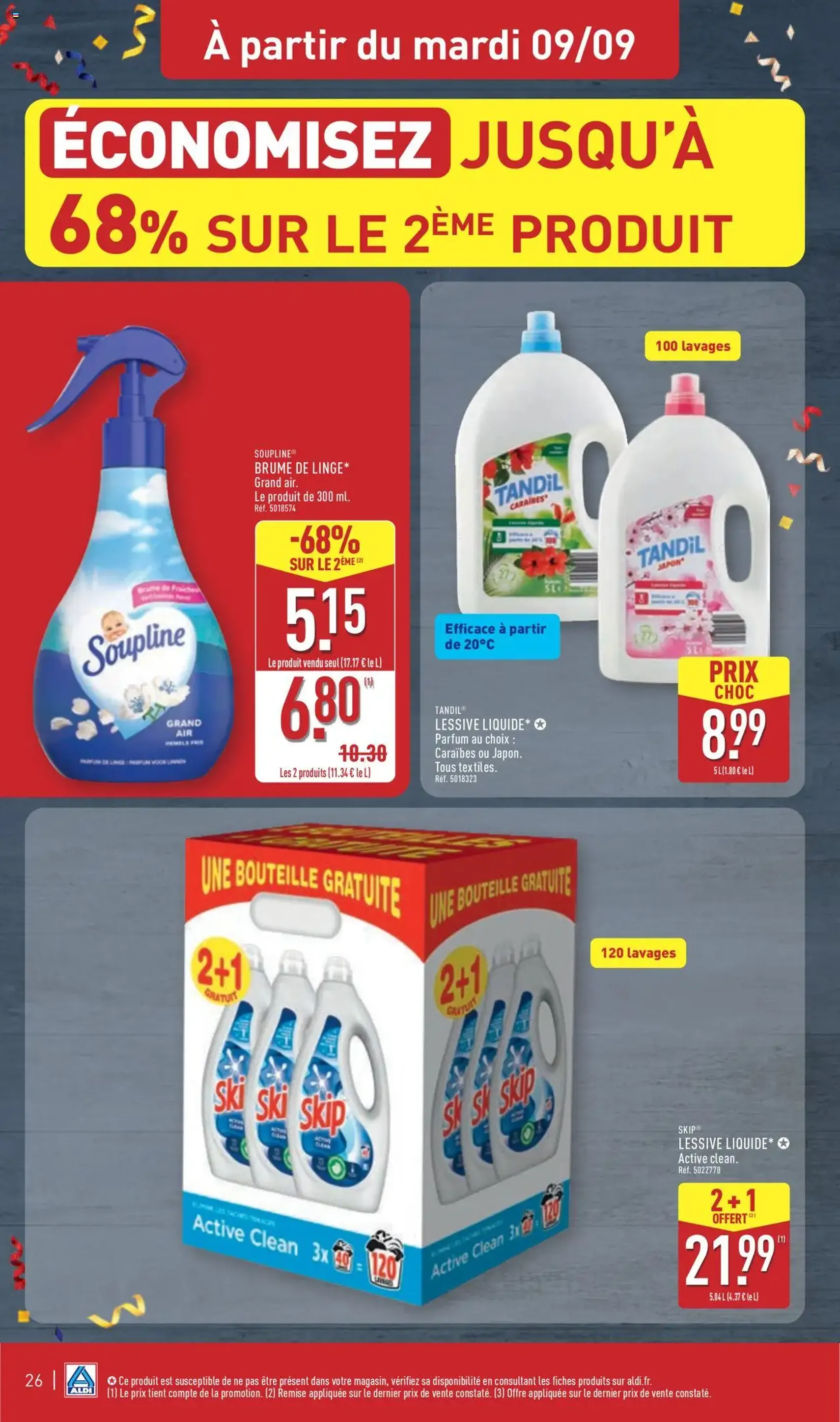Aldi catalogue semaine 37 - brochure valable à partir du 09/09/2025, page 29 sur 52 Aldi catalogue semaine 37 - brochure valable à partir du 09/09/2025, page 29 sur 52