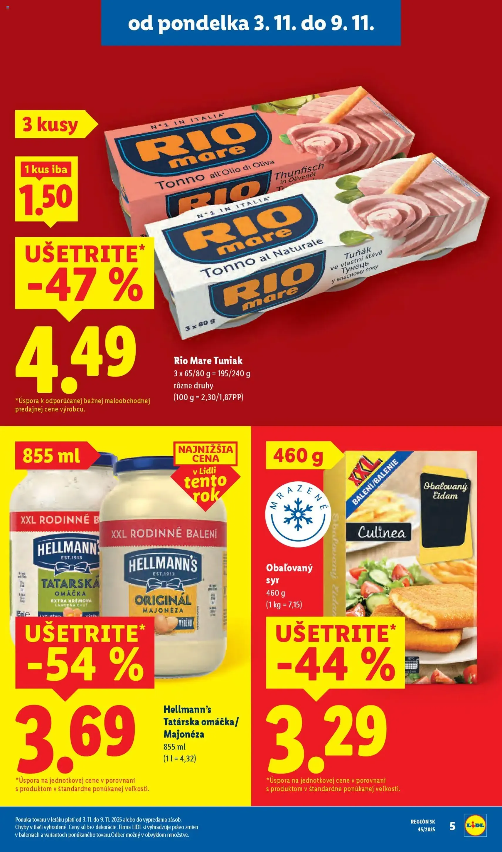 Lidl leták - platný leták od 03.11.2025 strana 9 z 89