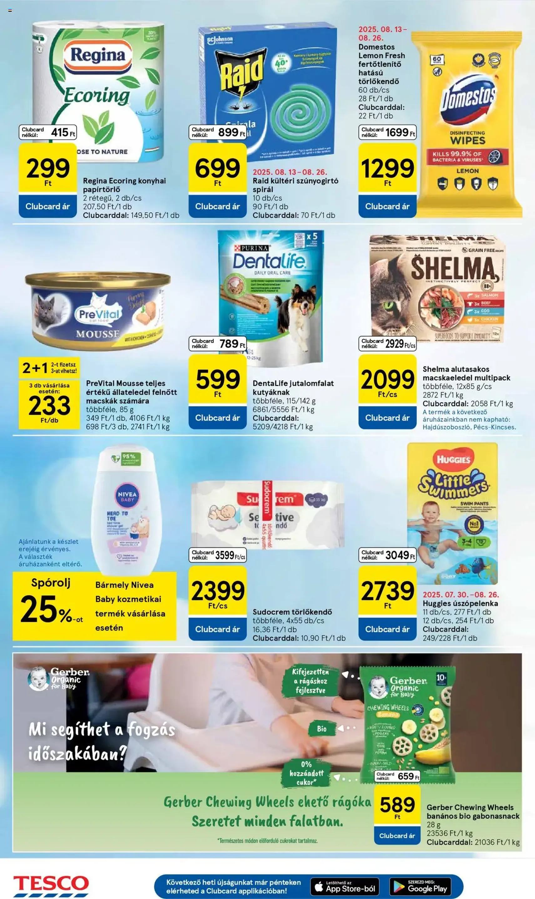 Tesco Hipermarket - Akciós újság - 2025.08.21. érvényes szórólap 26 oldal 32 oldalból