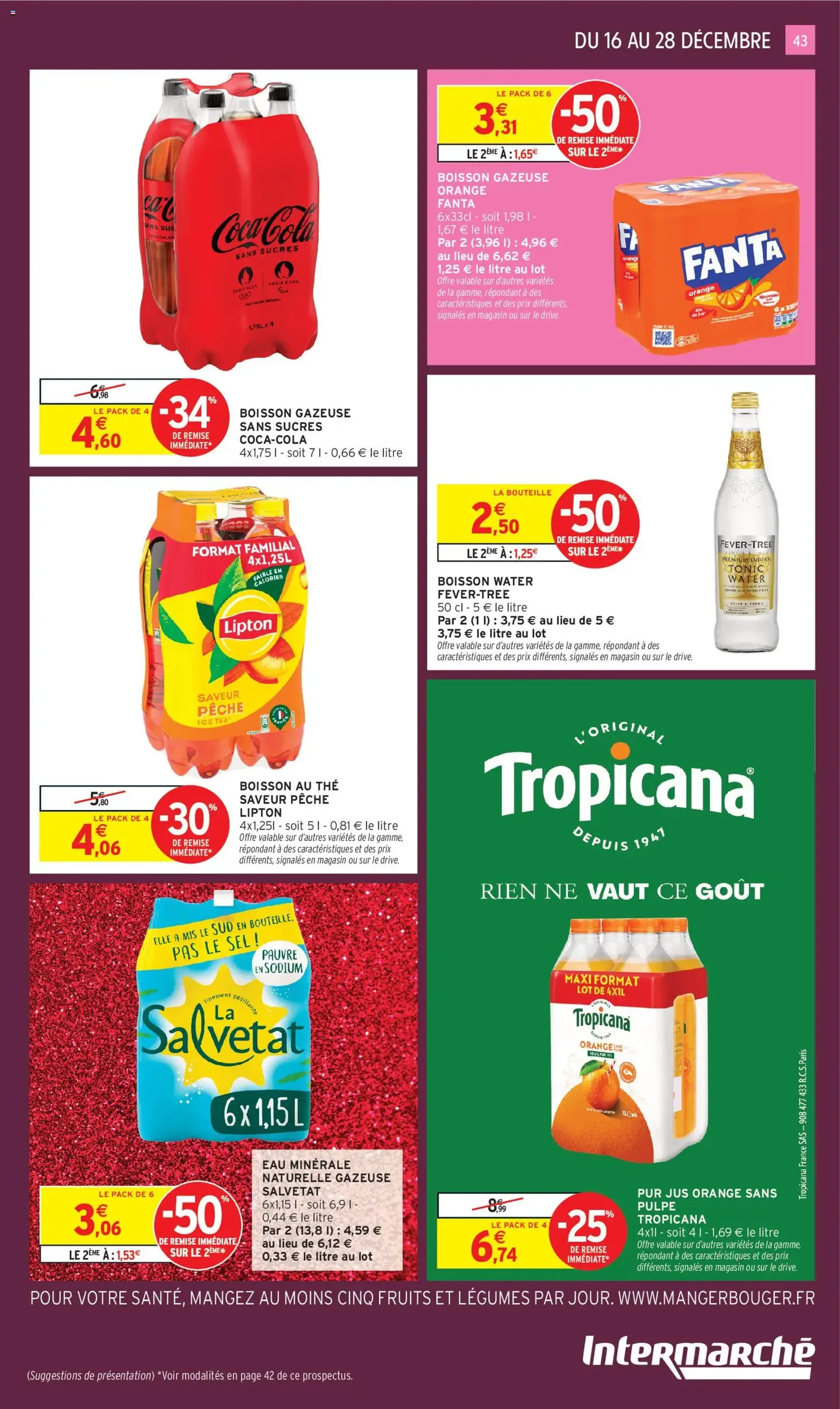 Intermarché catalogue semaine 51 - brochure valable à partir du 16/12/2025, page 43 sur 48