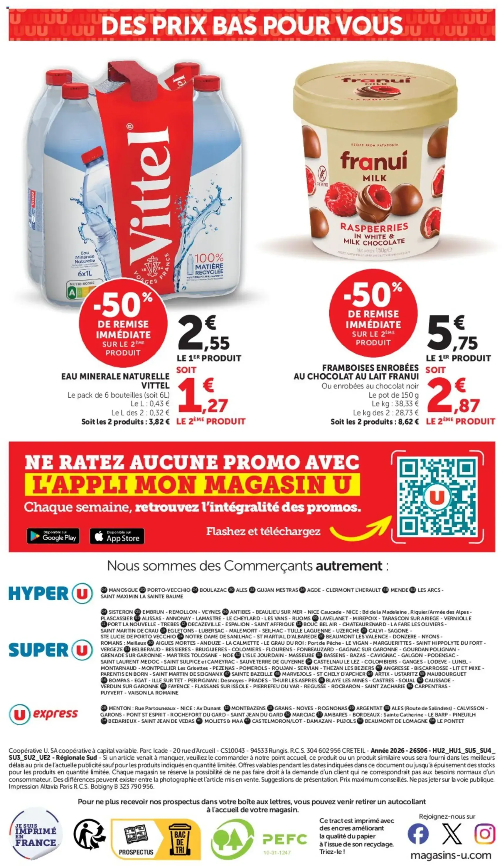 U Express catalogue - brochure valable à partir du 05/05/2026, page 16 sur 16