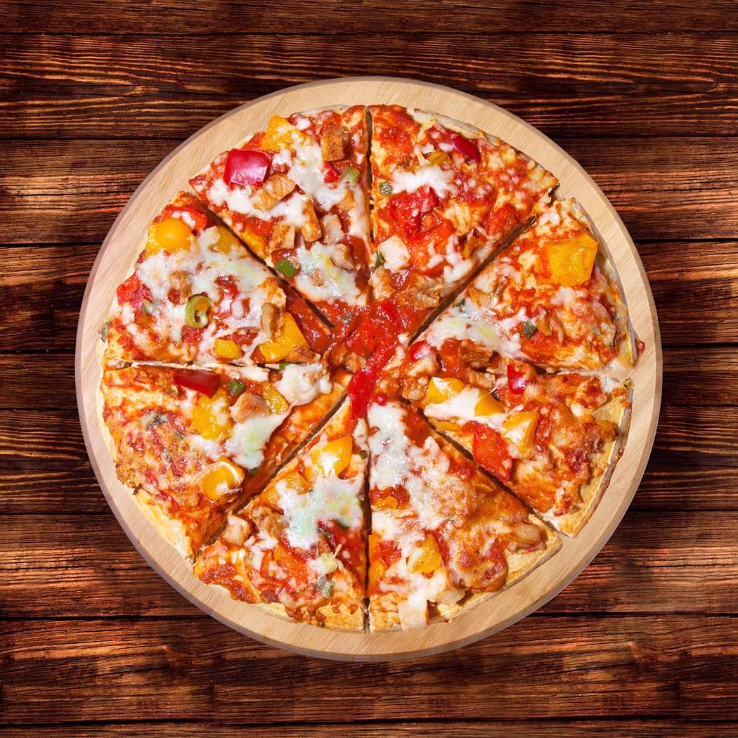 Fitness pizza túróból