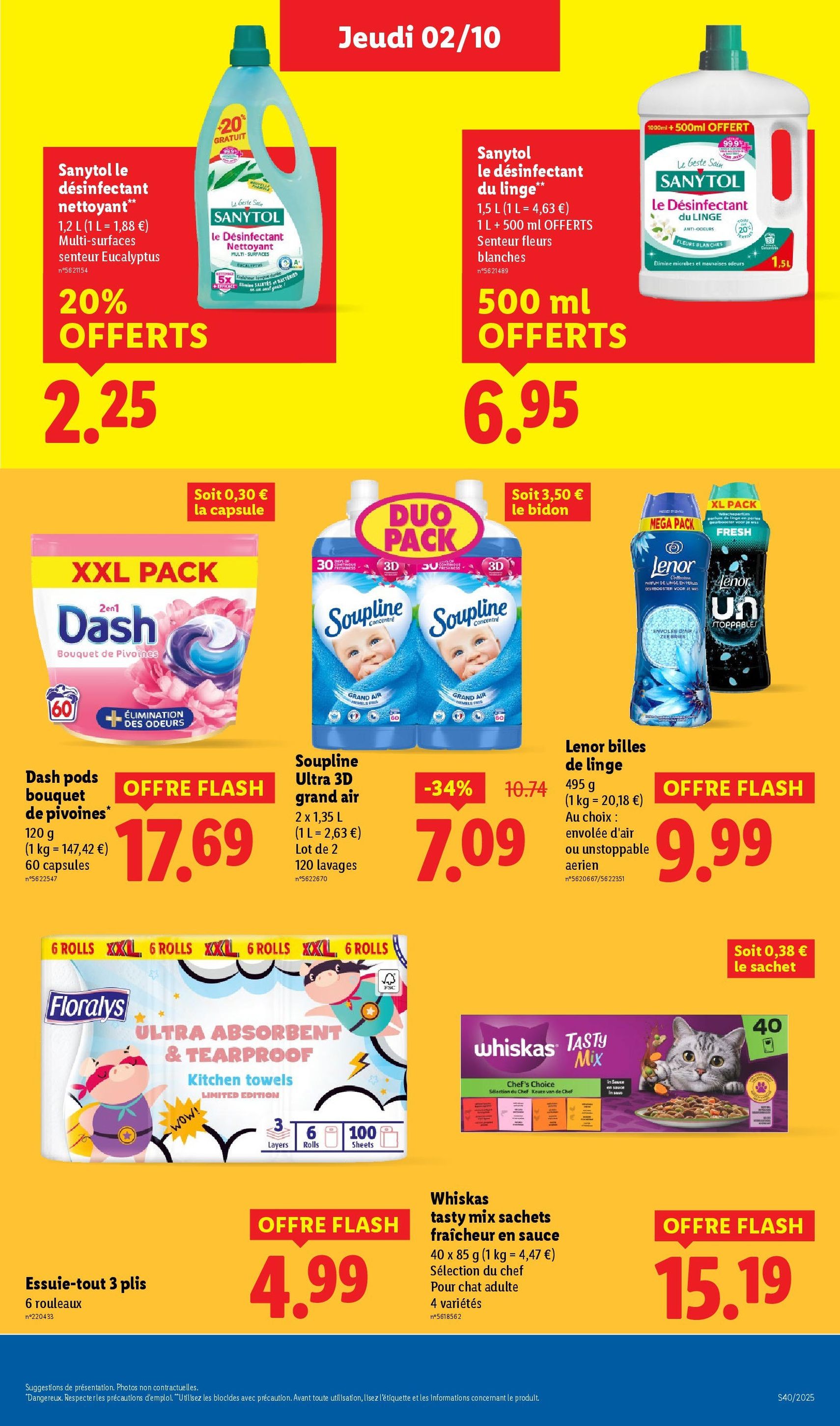 LIDL catalogue semaine 40 - brochure valable à partir du 02/10/2025, page 23 sur 76 LIDL catalogue semaine 40 - brochure valable à partir du 02/10/2025, page 23 sur 76