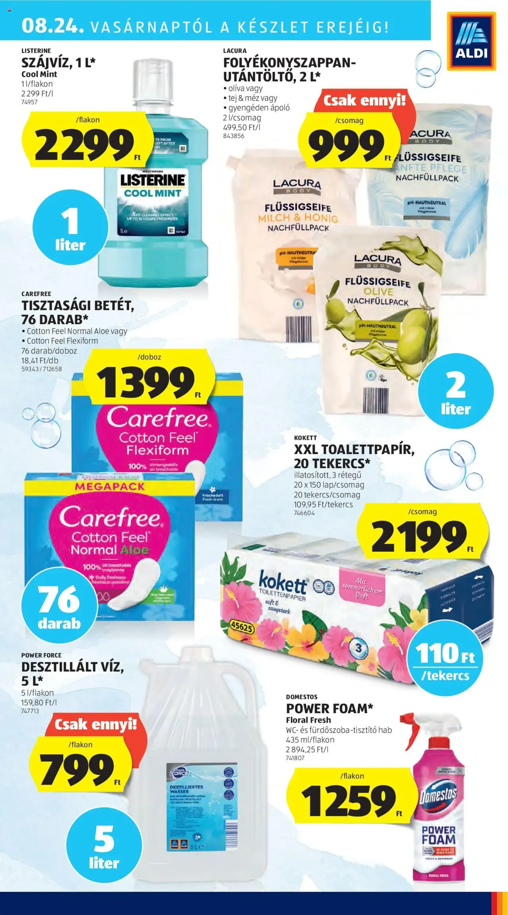 Aldi Akciós újság - 2025.08.21. érvényes szórólap 41 oldal 46 oldalból