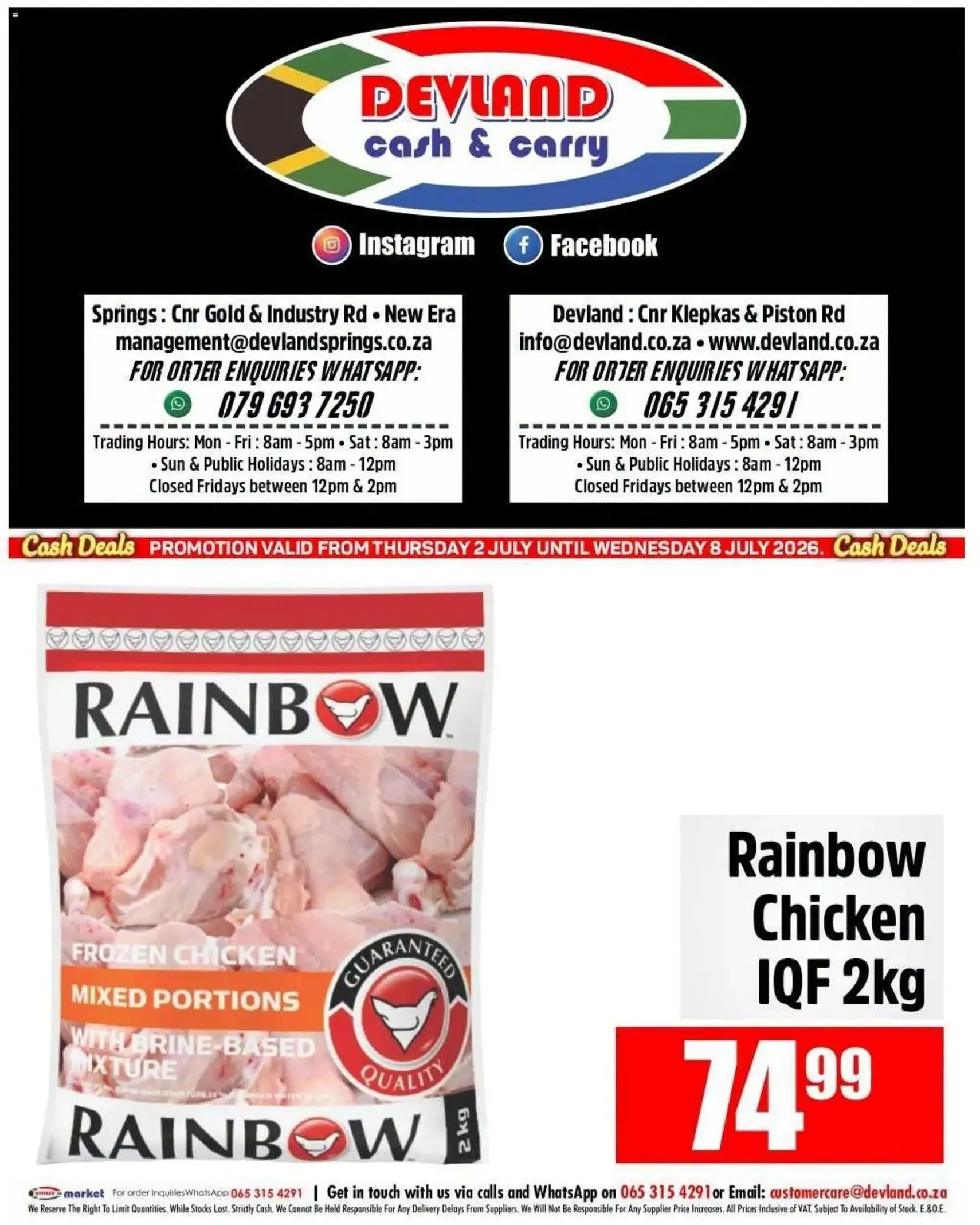 Devland Specials - valid flyer from 02/07/2026, page 8 of 12