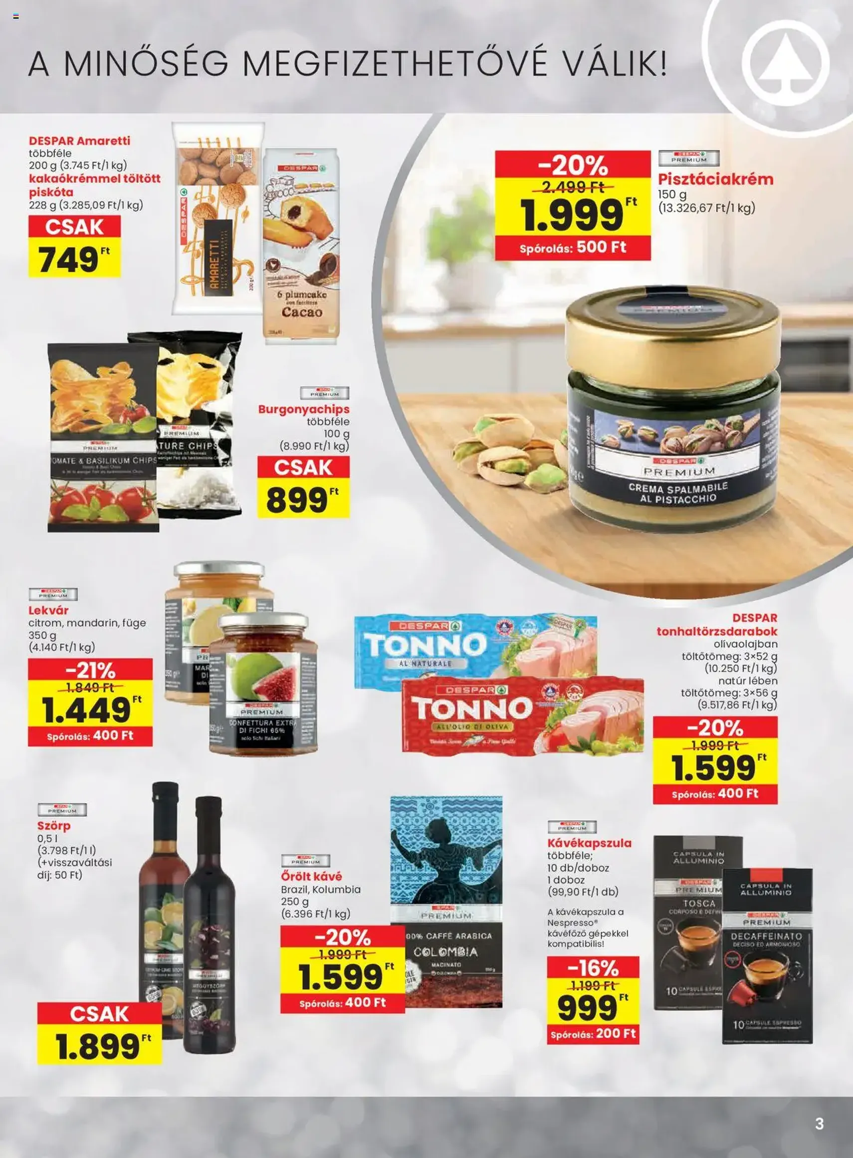 Spar Akciós újság - 2025.10.09. érvényes szórólap 3 oldal 20 oldalból