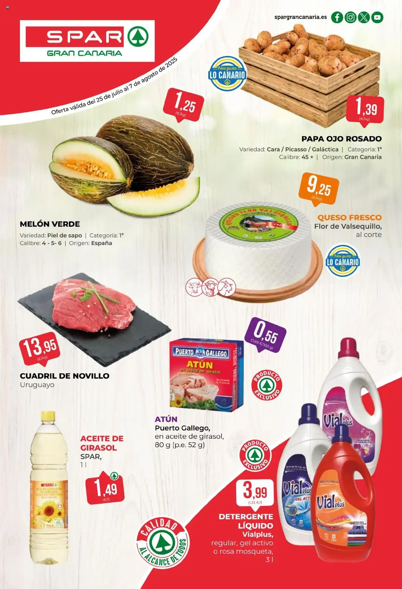 Spar folleto - folleto válido desde 25/07/2025 página 1 de 20 Spar folleto - folleto válido desde 25/07/2025 página 1 de 20