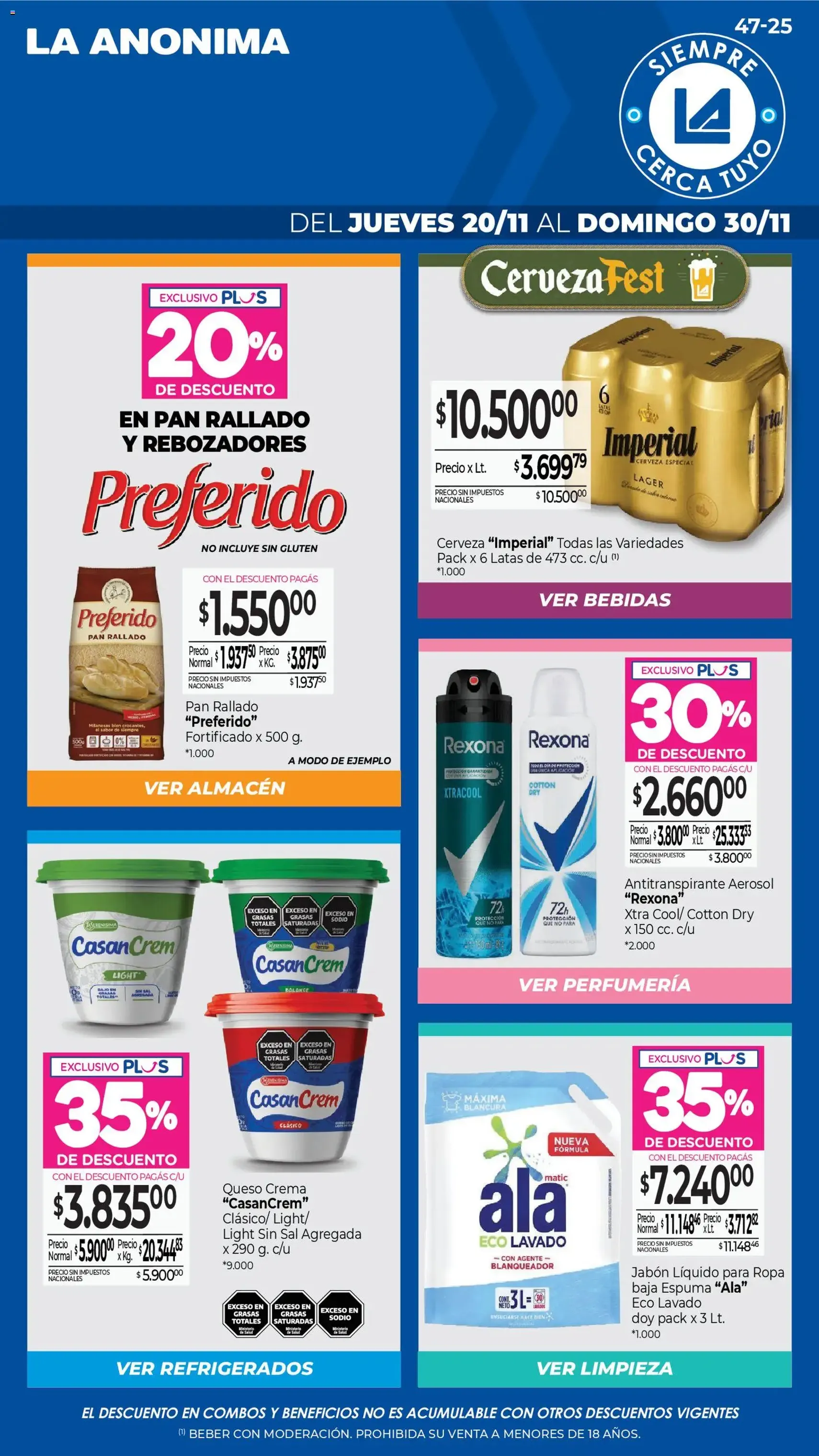 La Anonima catálogo - folleto válido desde 20/11/2025 página 1 de 40