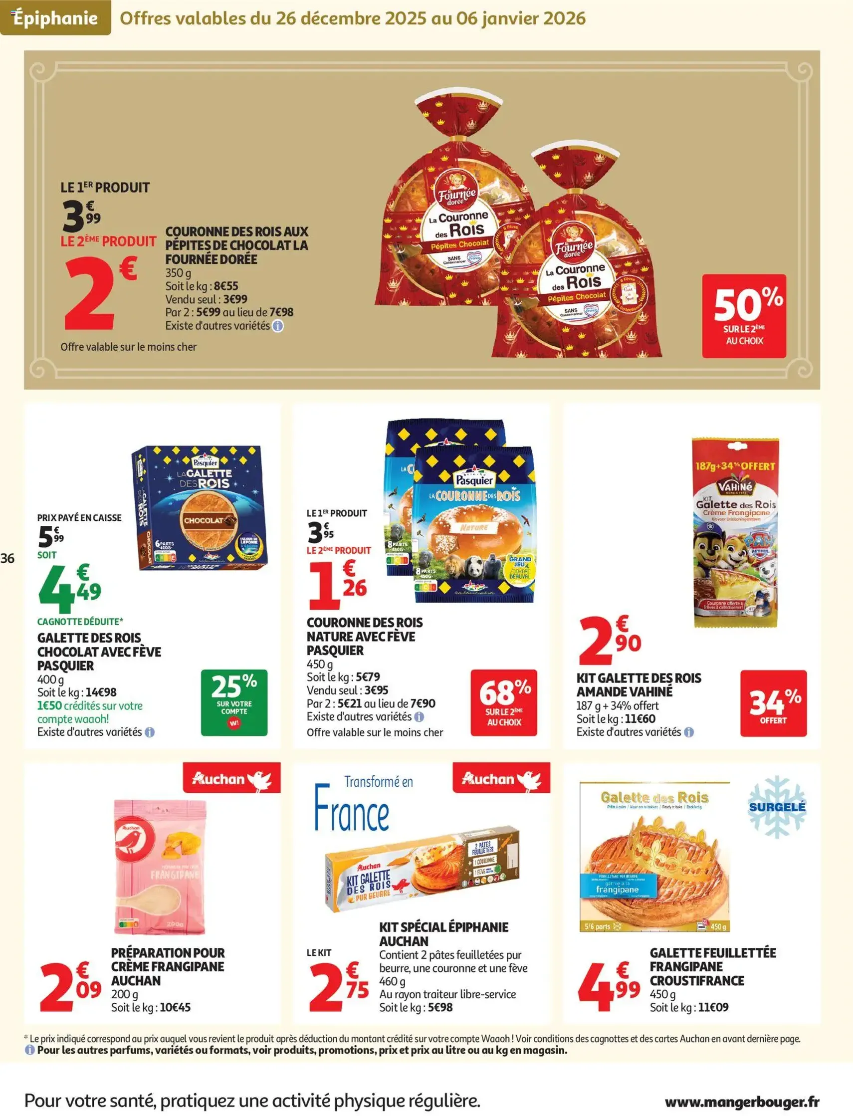 Auchan prospectus - brochure valable à partir du 26/12/2025, page 36 sur 50