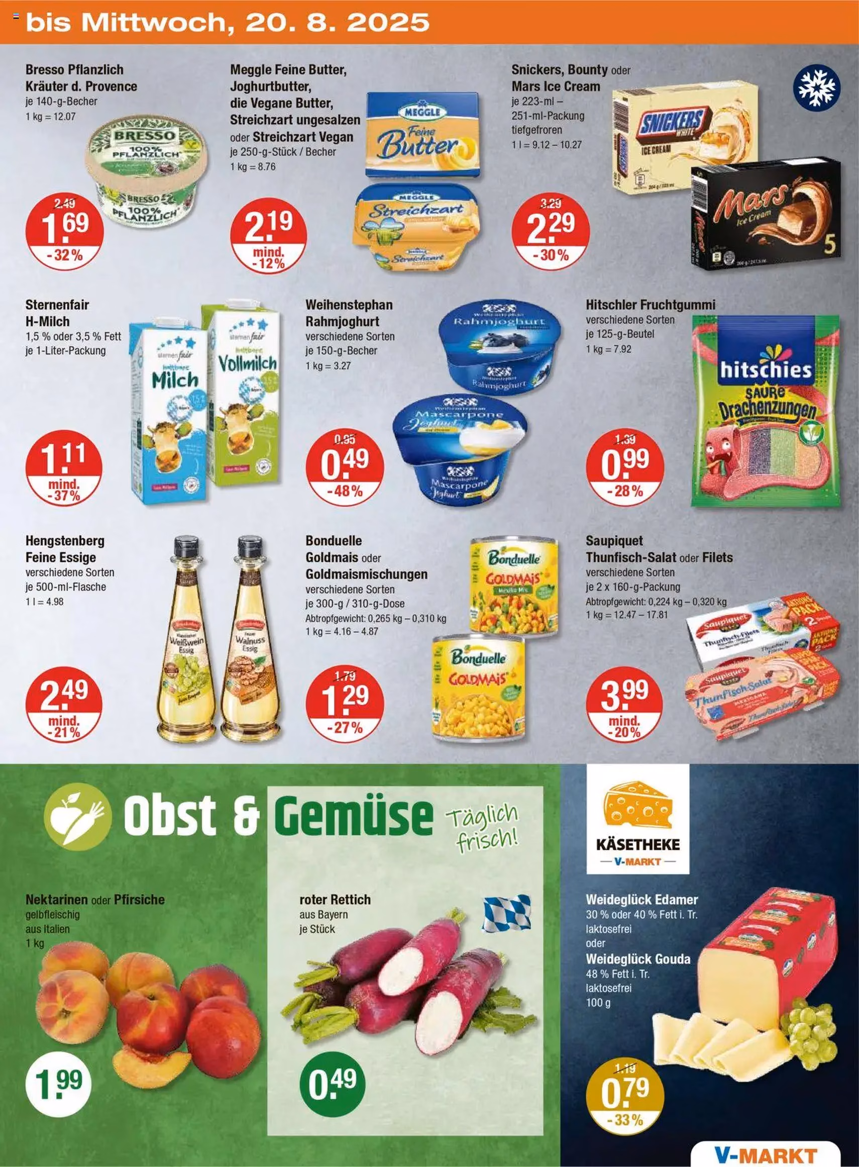 V-Markt - Hallertau/Oberpfalz - Gültiger Prospekt ab 14.08.2025, Seite 23 von insgesamt 26