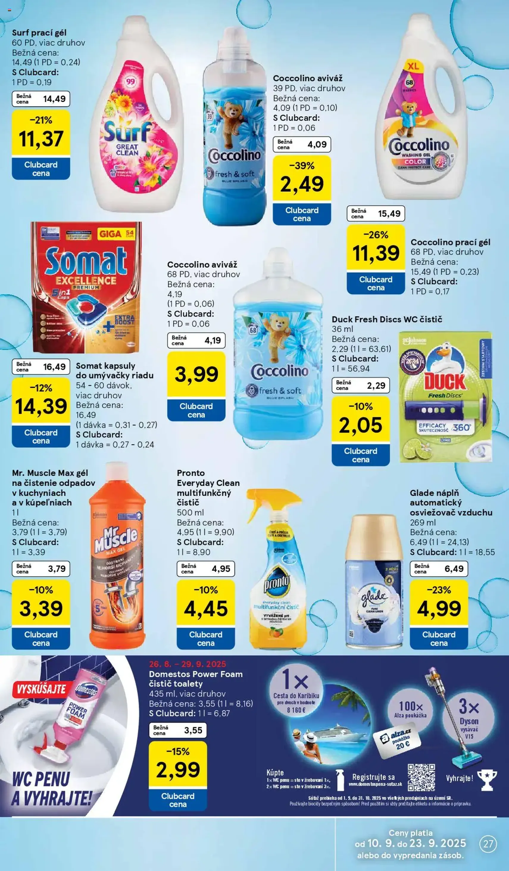 Tesco Hypermarket - leták - platný leták od 10.09.2025 strana 27 z 38 Tesco Hypermarket - leták - platný leták od 10.09.2025 strana 27 z 38