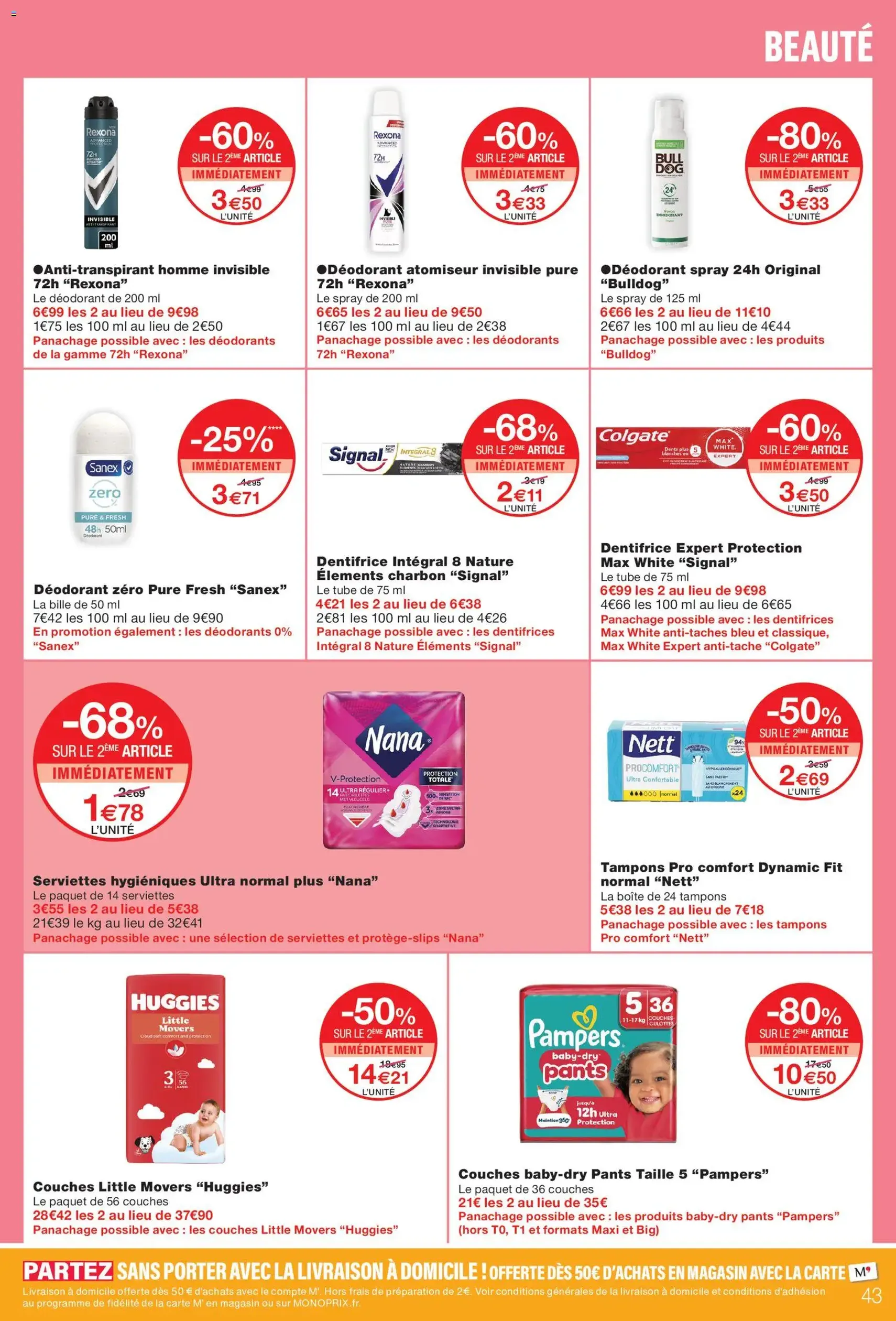 Monoprix catalogue - brochure valable à partir du 28/07/2026, page 43 sur 52