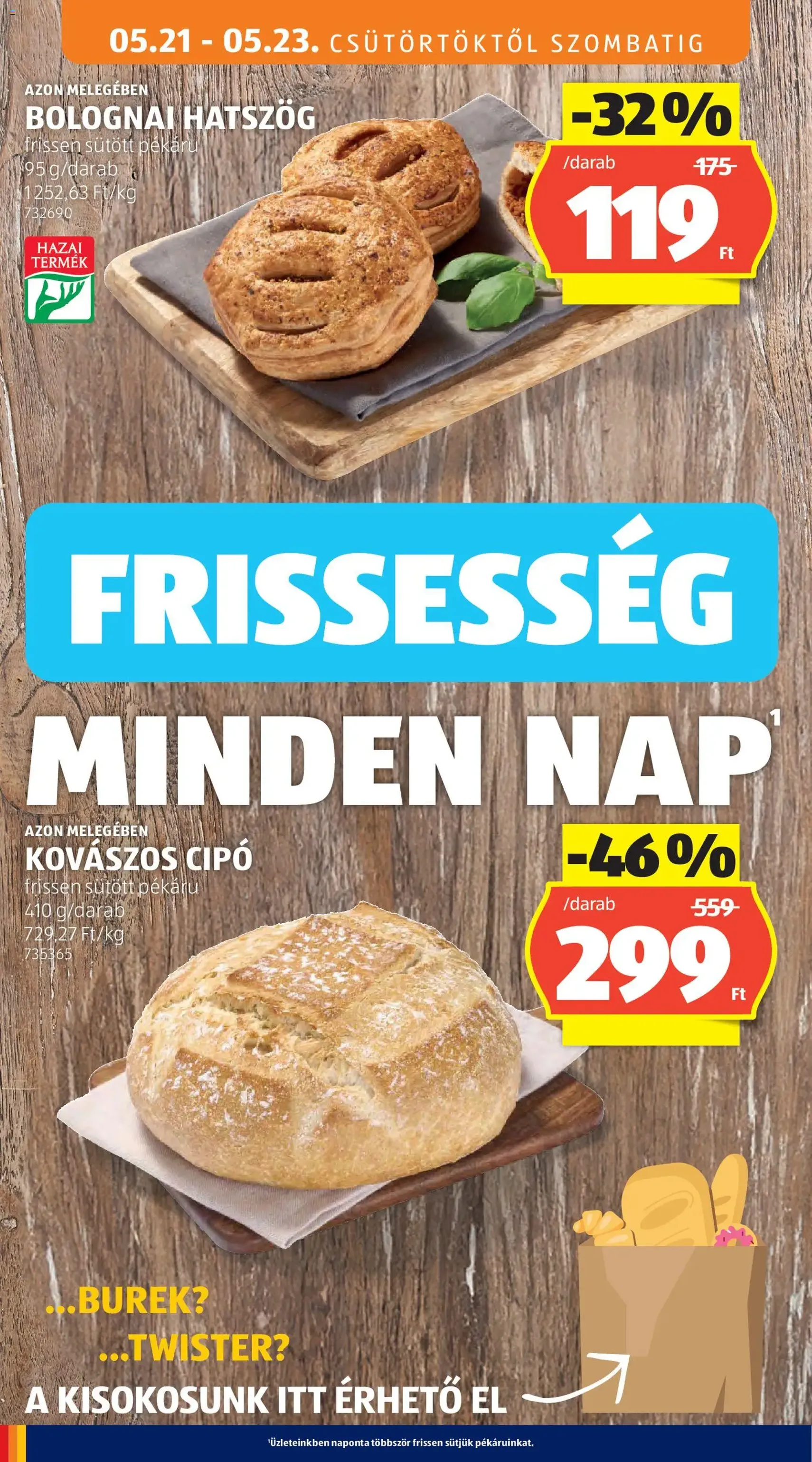 Aldi akciós újság - 2026.05.21. érvényes szórólap 14 oldal 65 oldalból