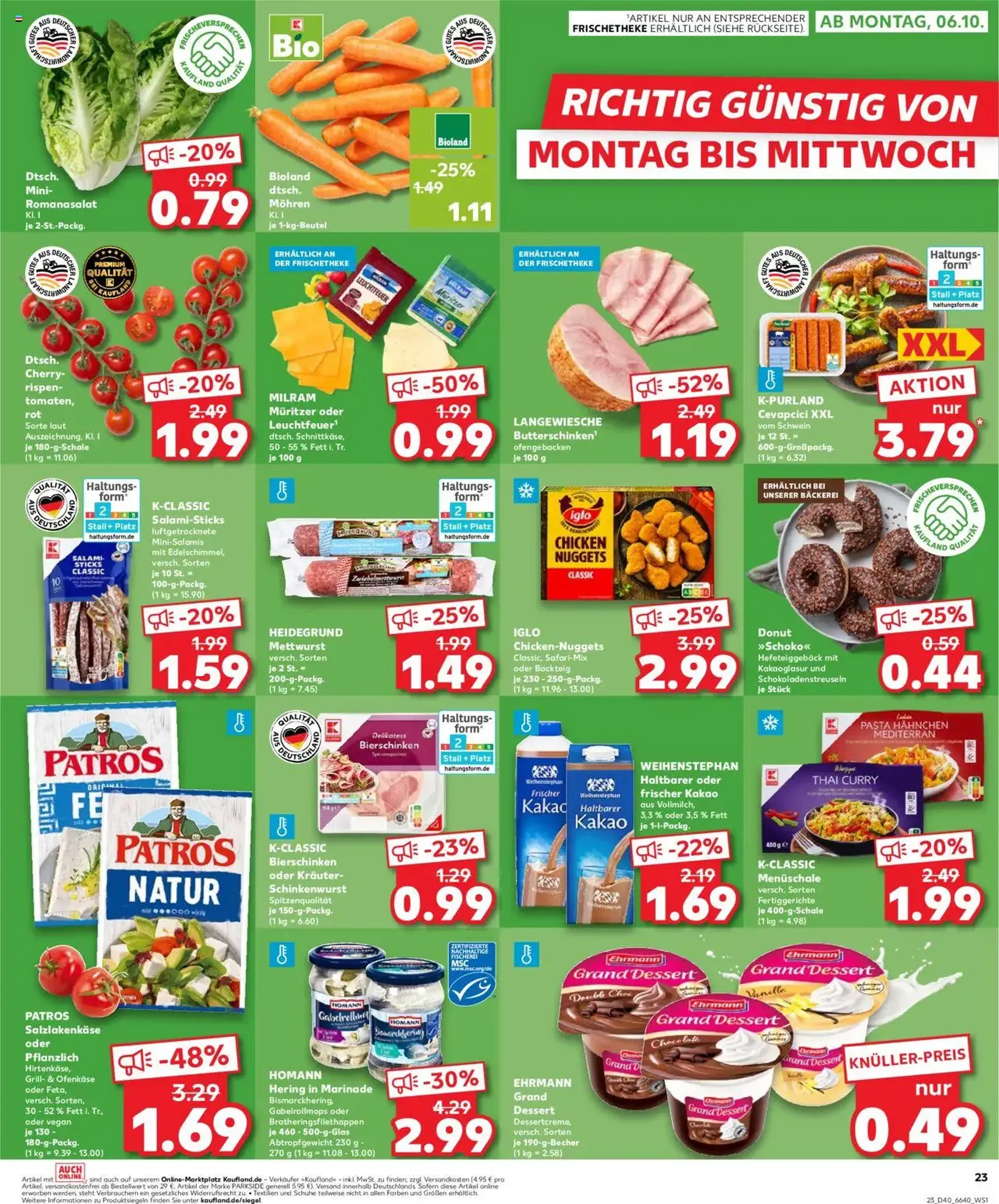 Kaufland Prospekt - Gültiger Prospekt ab 02.10.2025, Seite 23 von insgesamt 34