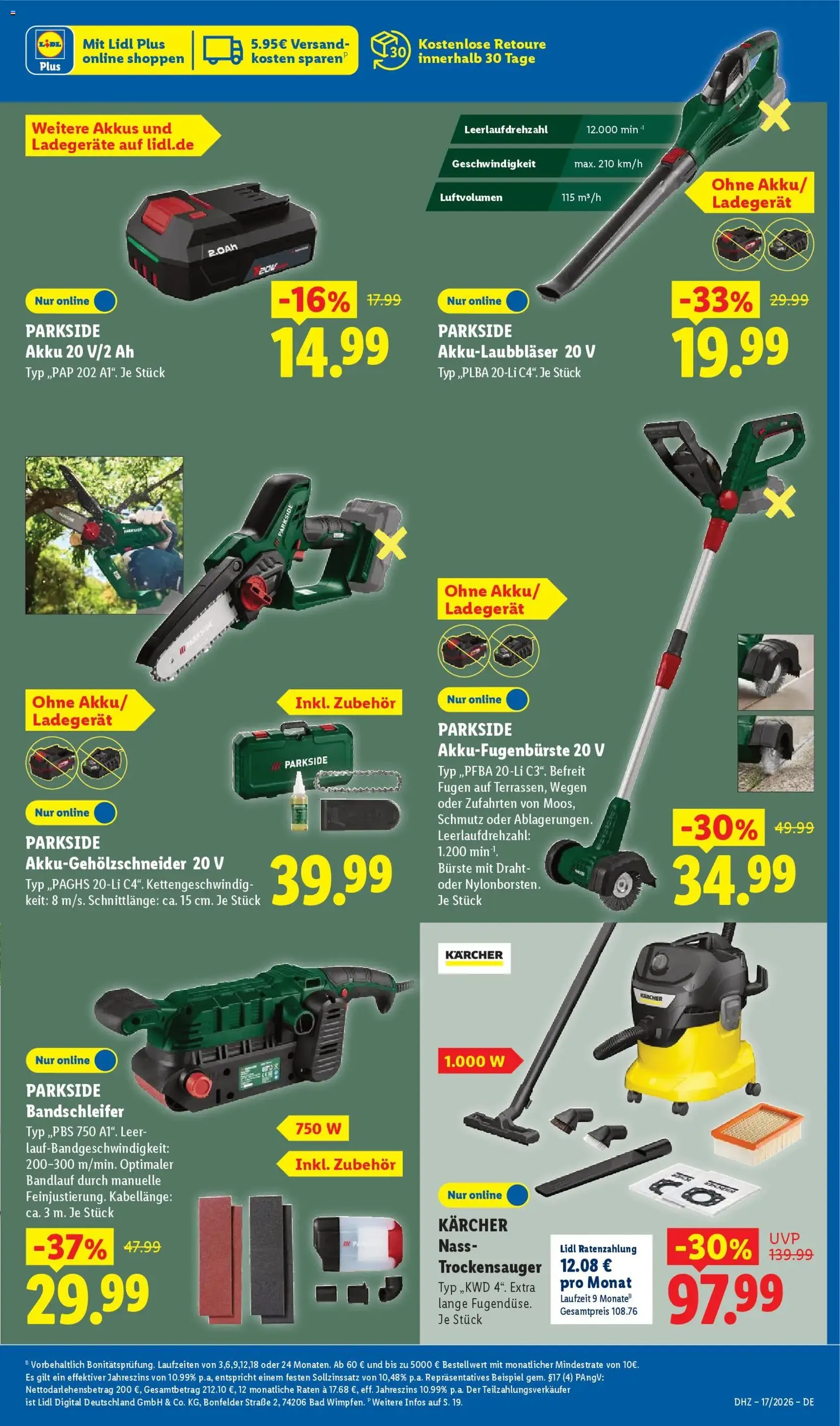 Lidl Prospekt - Gültiger Prospekt ab 20.04.2026, Seite 7 von insgesamt 68