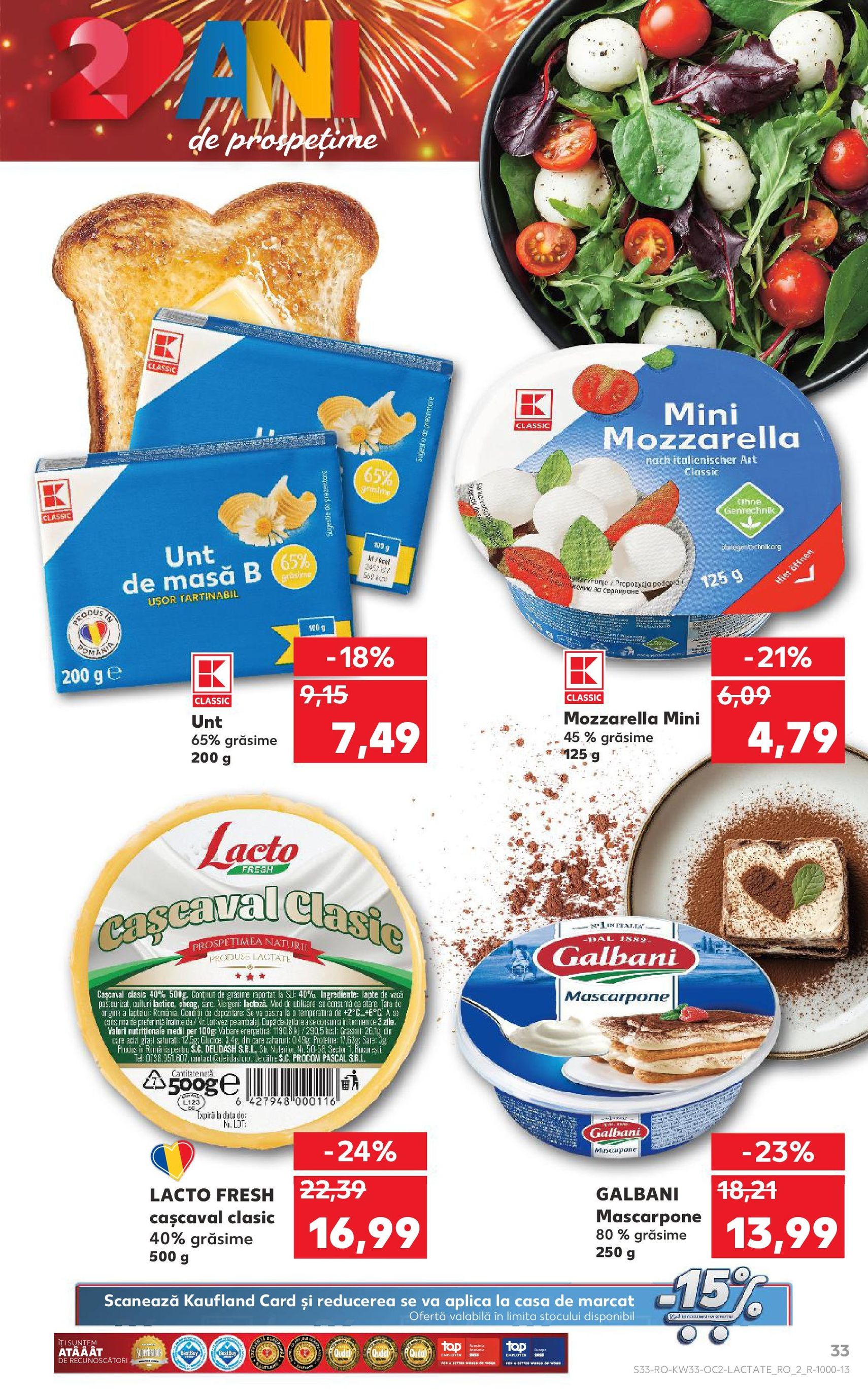 Catalog Kaufland - București - cataloage valabile începând cu 13.08.2025 pagina 33 din 66 Catalog Kaufland - București - cataloage valabile începând cu 13.08.2025 pagina 33 din 66