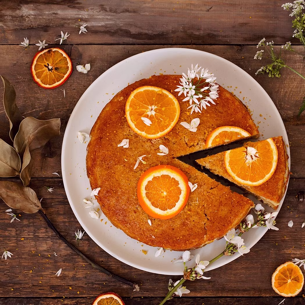 Szuper nedves egész narancsos torta