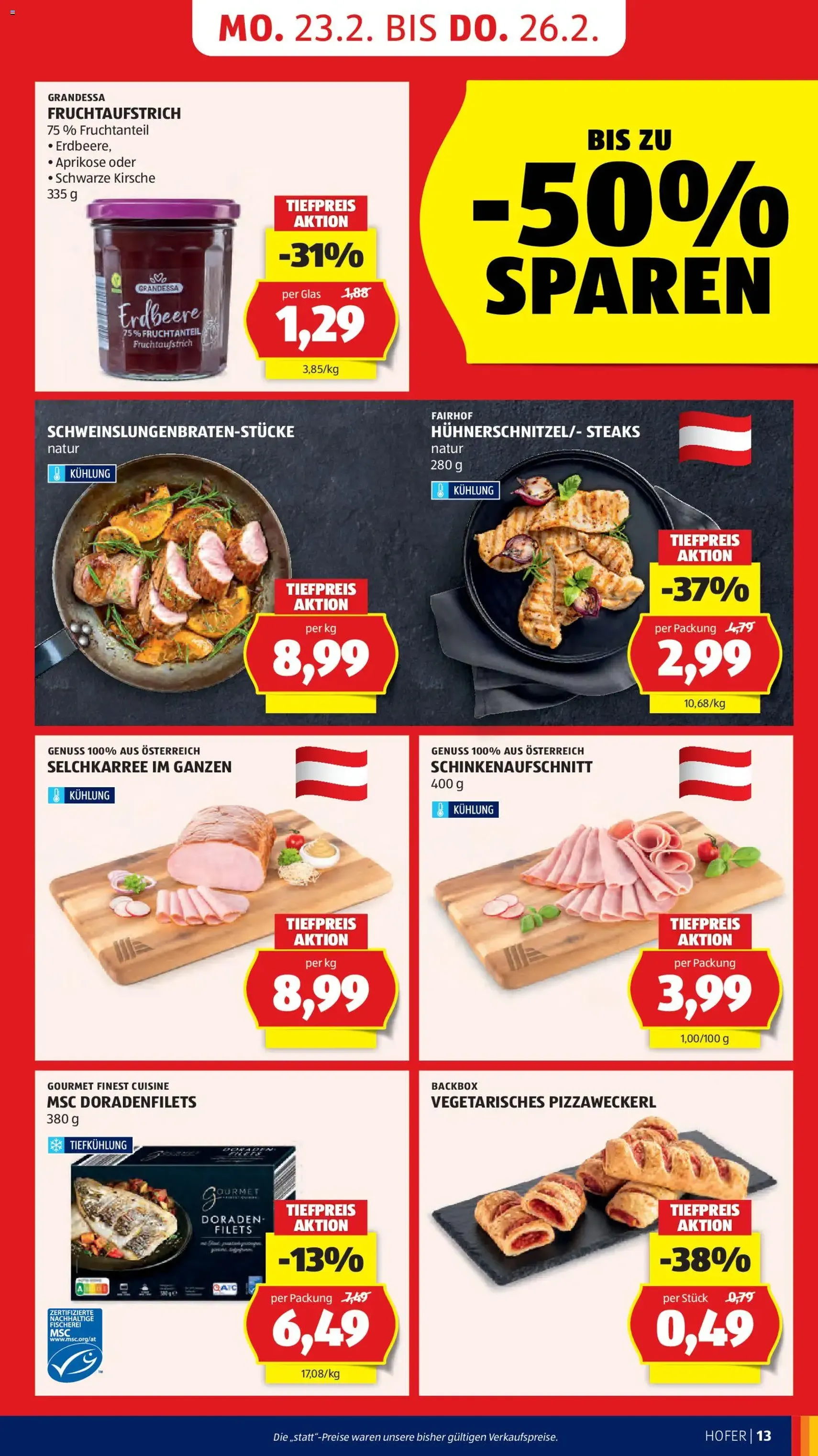 Hofer Flugblatt - Gültiger Prospekt ab 20.02.2026, Seite 15 von insgesamt 37