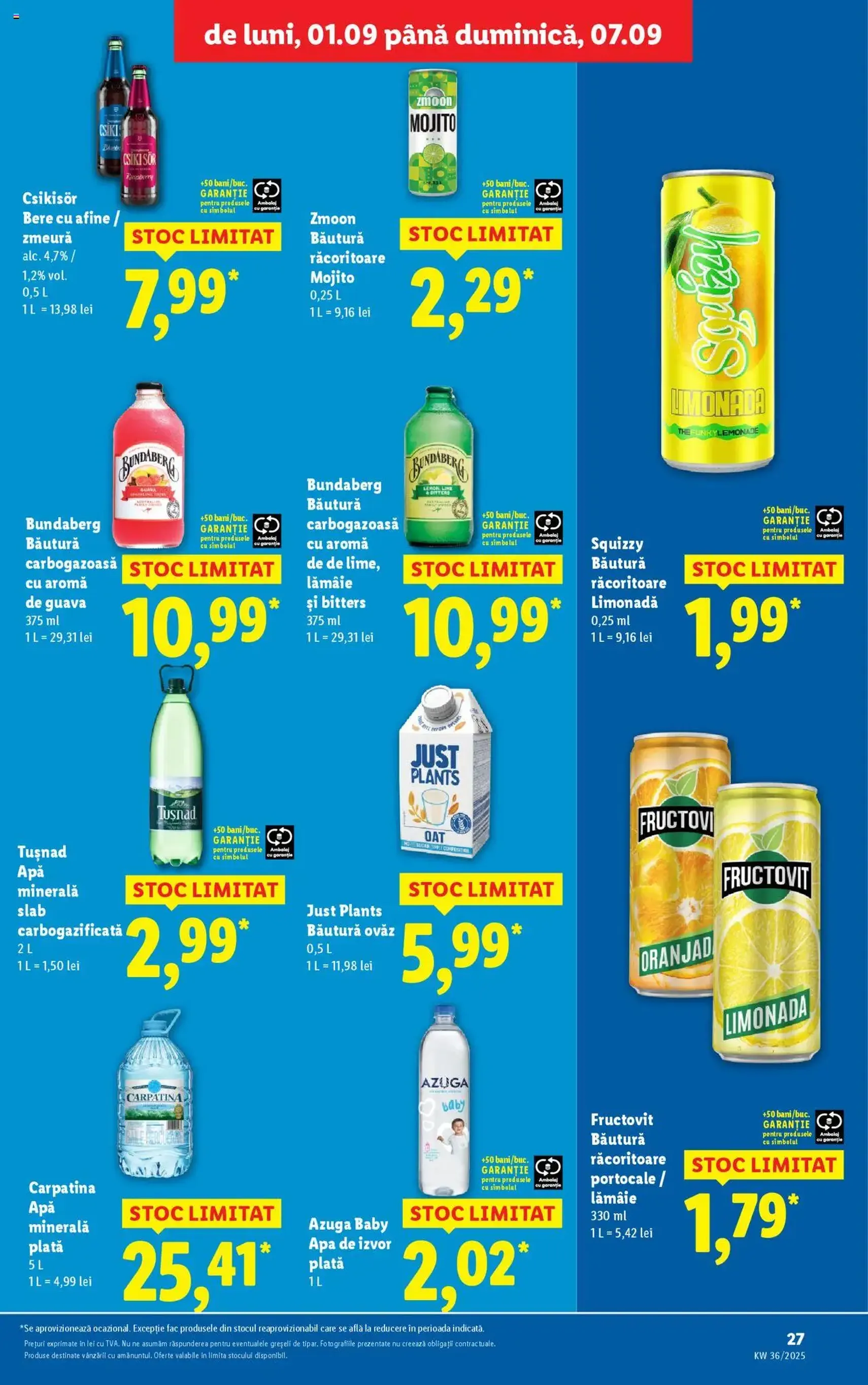 Catalog Lidl - cataloage valabile începând cu 01.09.2025 pagina 27 din 76 Catalog Lidl - cataloage valabile începând cu 01.09.2025 pagina 27 din 76