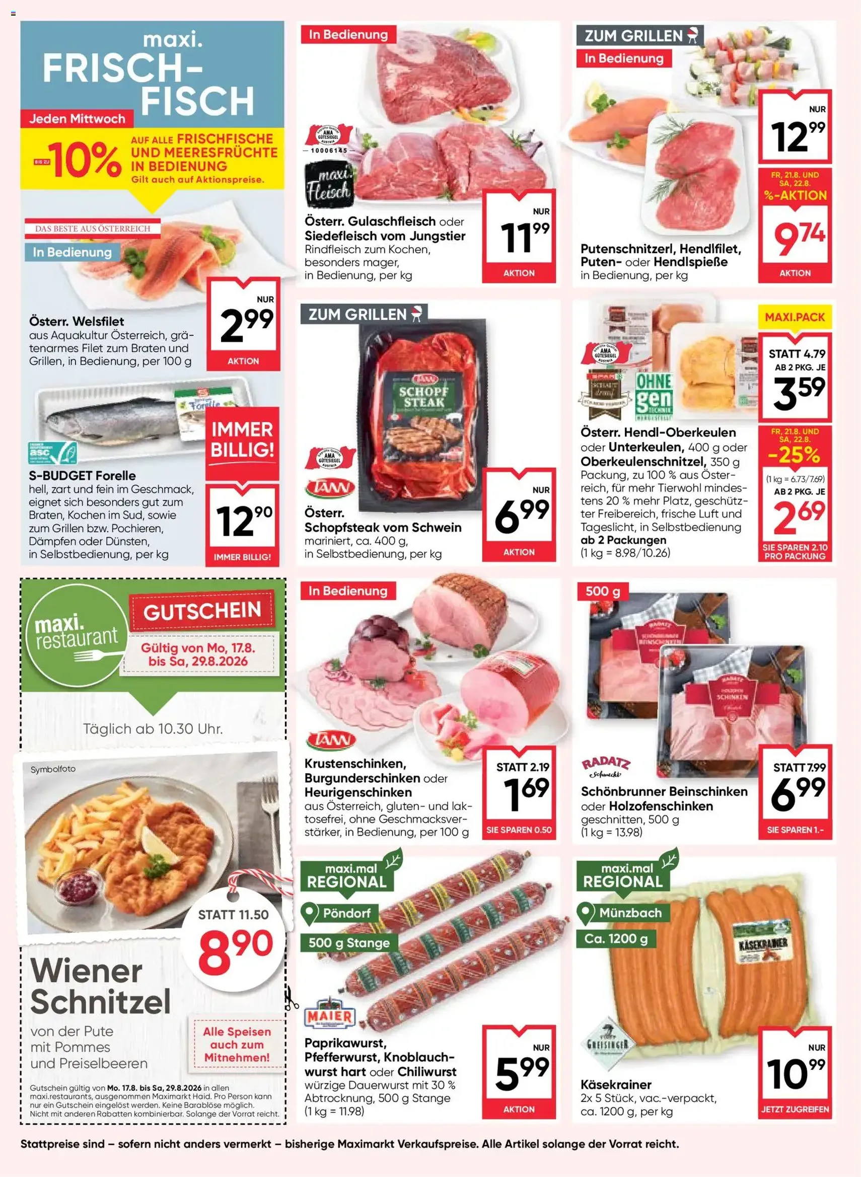 Maximarkt Flugblatt - Gültiger Prospekt ab 20.08.2026, Seite 8 von insgesamt 24