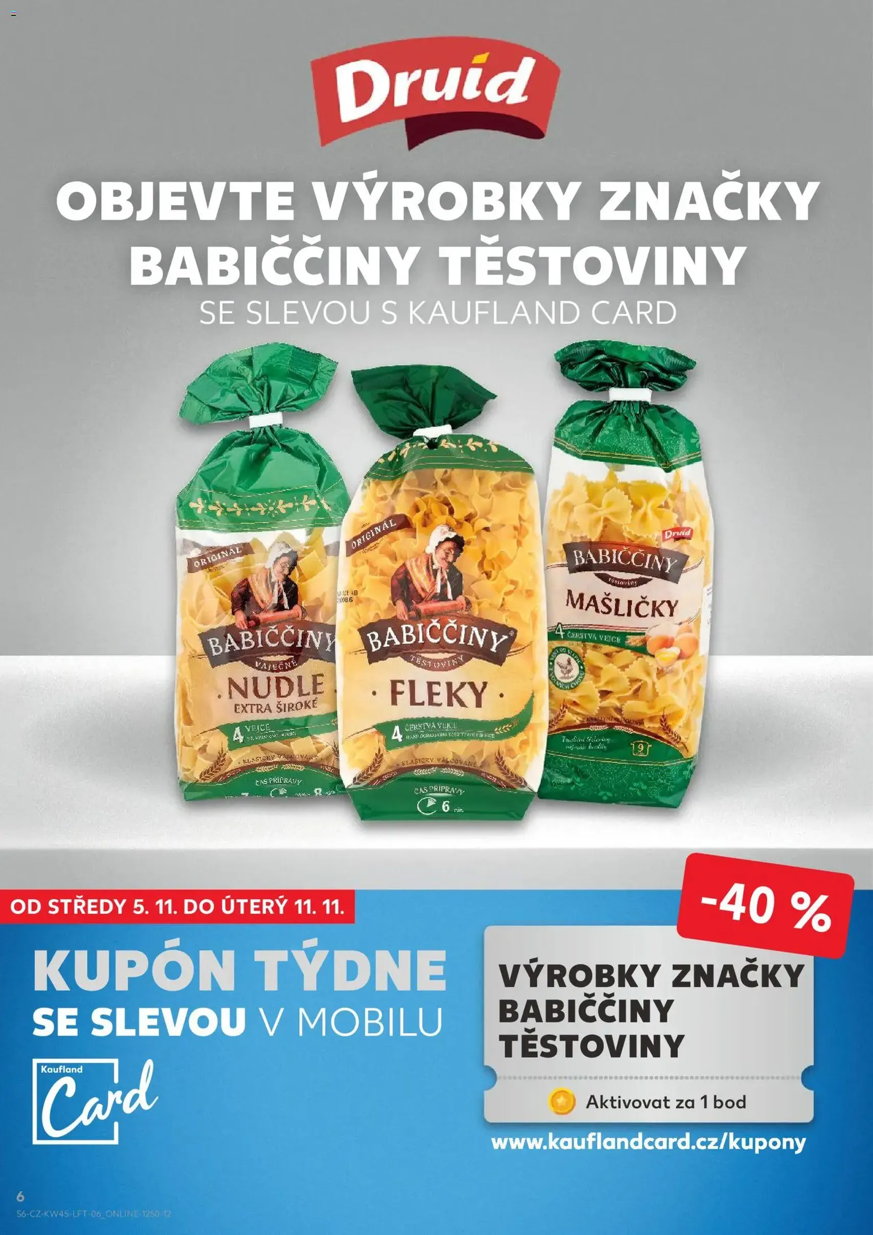 Kaufland leták - platný leták od 05.11.2025 strana 6 z 60