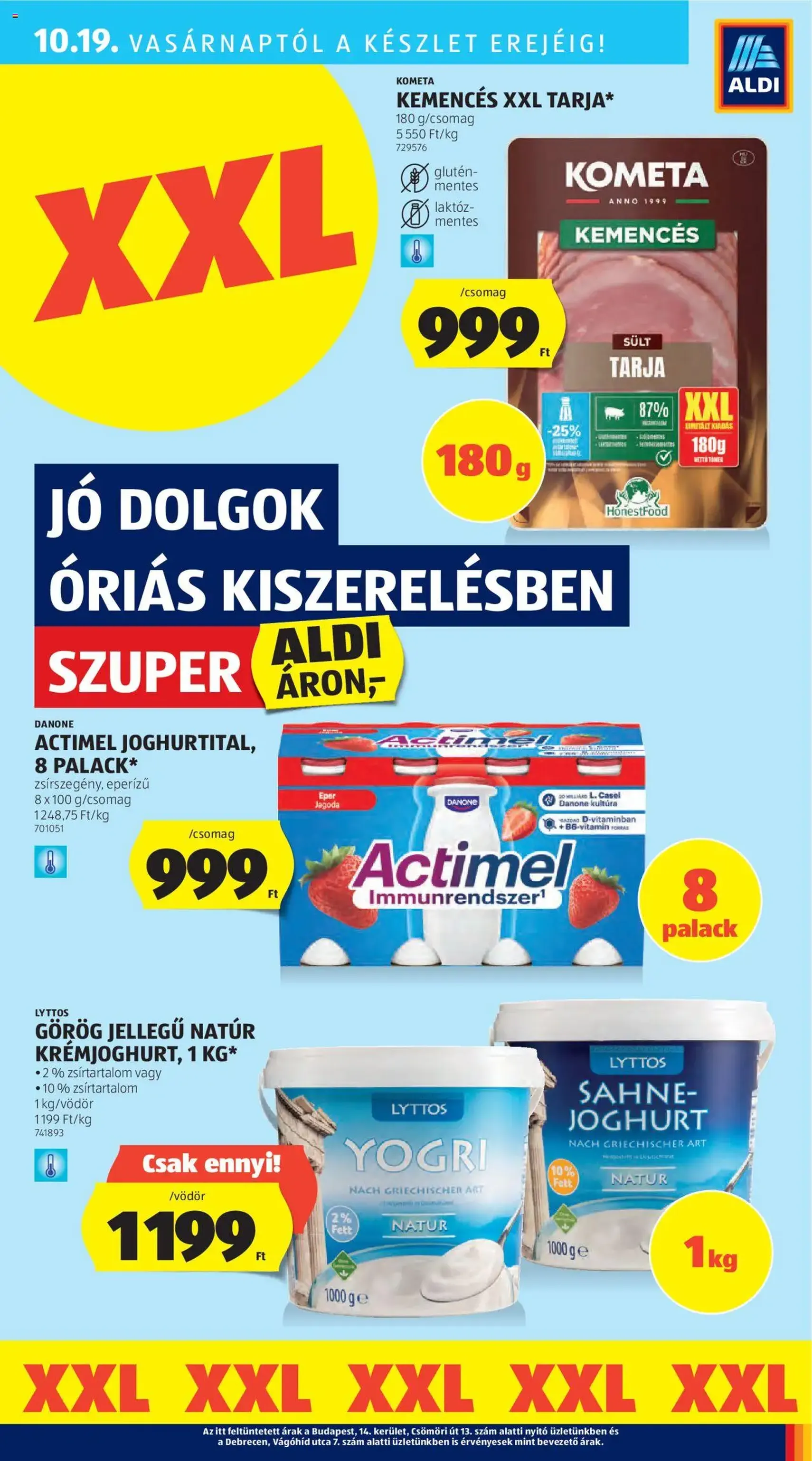 Aldi Akciós újság - 2025.10.16. érvényes szórólap 37 oldal 50 oldalból Aldi Akciós újság - 2025.10.16. érvényes szórólap 37 oldal 50 oldalból