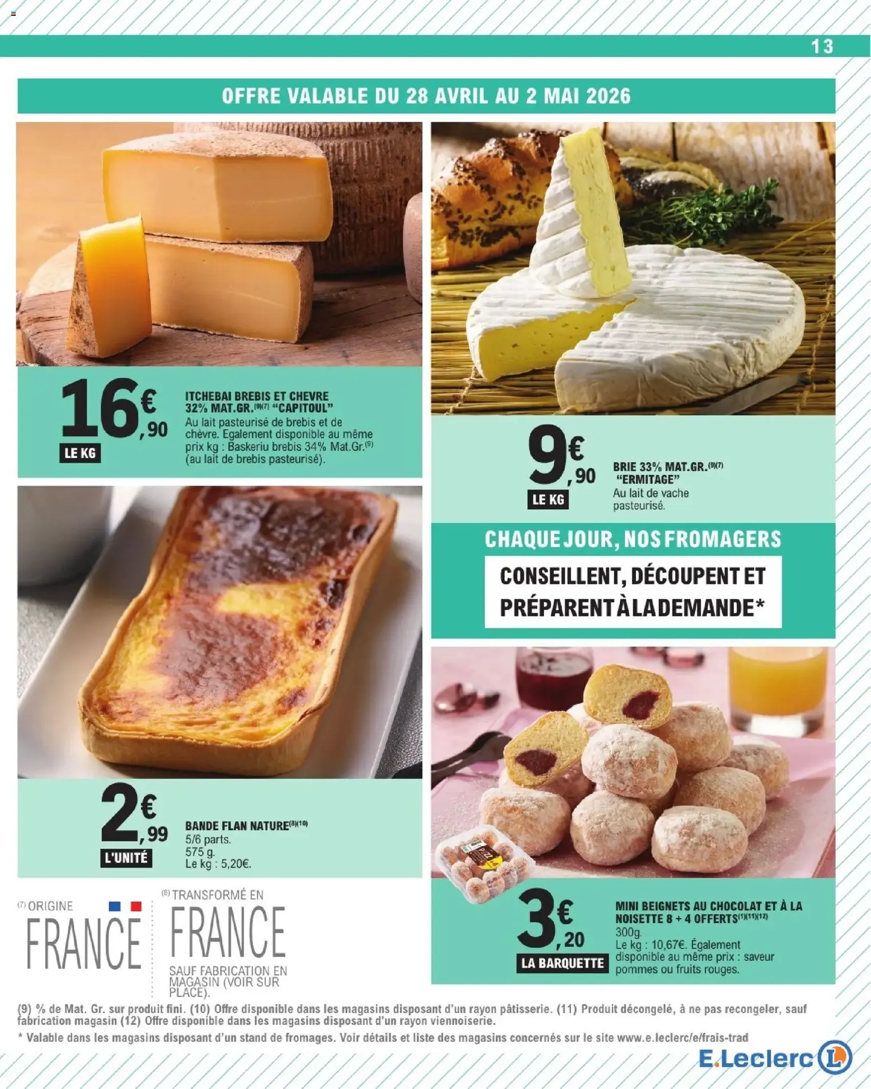 E.Leclerc catalogue de la semaine 18 - brochure valable à partir du 28/04/2026, page 13 sur 32