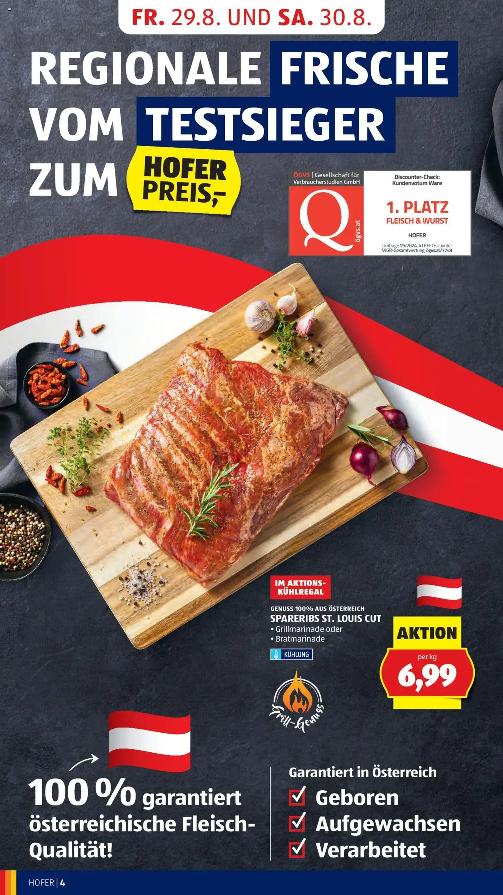 Hofer Flugblatt - Gültiger Prospekt ab 29.08.2025, Seite 6 von insgesamt 37