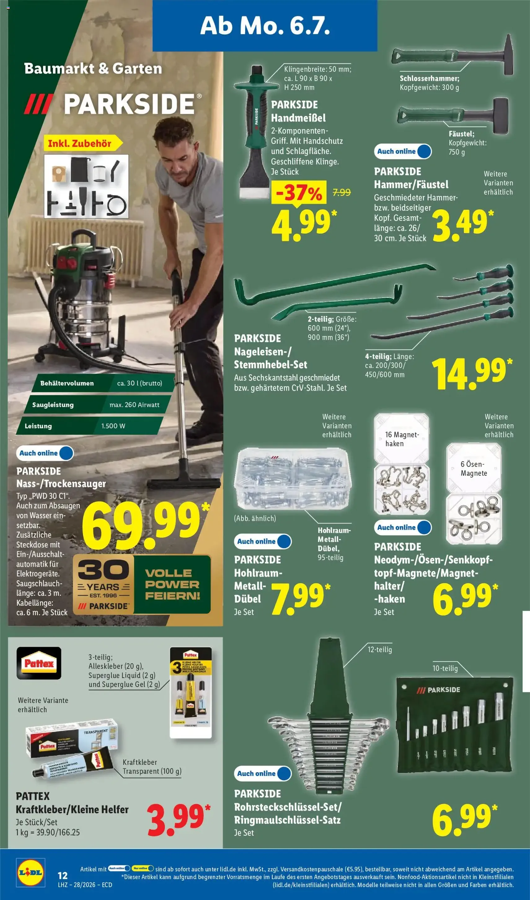 Lidl Prospekt - Gültiger Prospekt ab 06.07.2026, Seite 26 von insgesamt 62