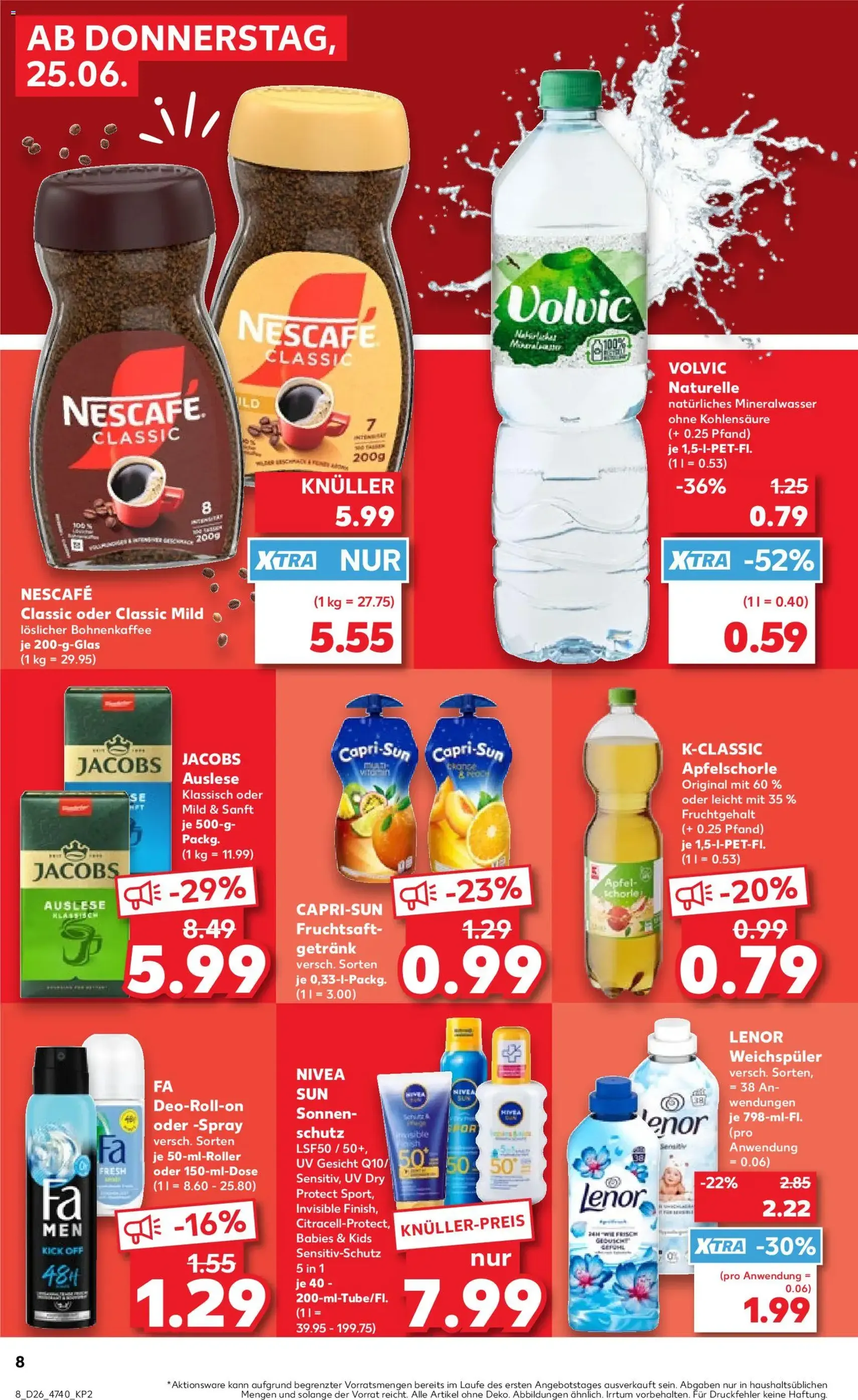 Kaufland DE - DE Folder - geldige folder vanaf 25-06-2026 pagina 8 van 58