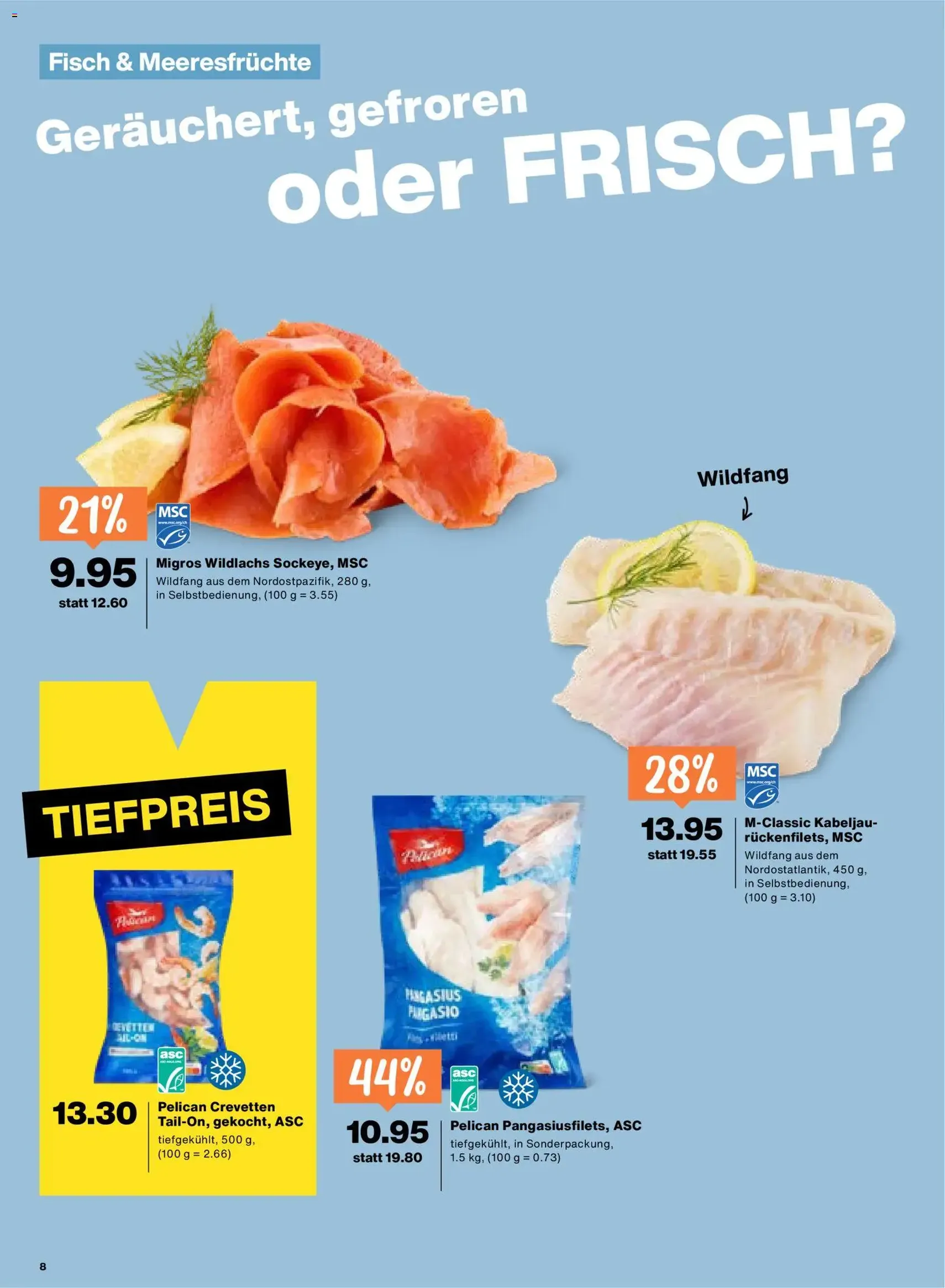 Migros aktionen - Gültiger Prospekt ab 17.09.2026, Seite 8 von insgesamt 24