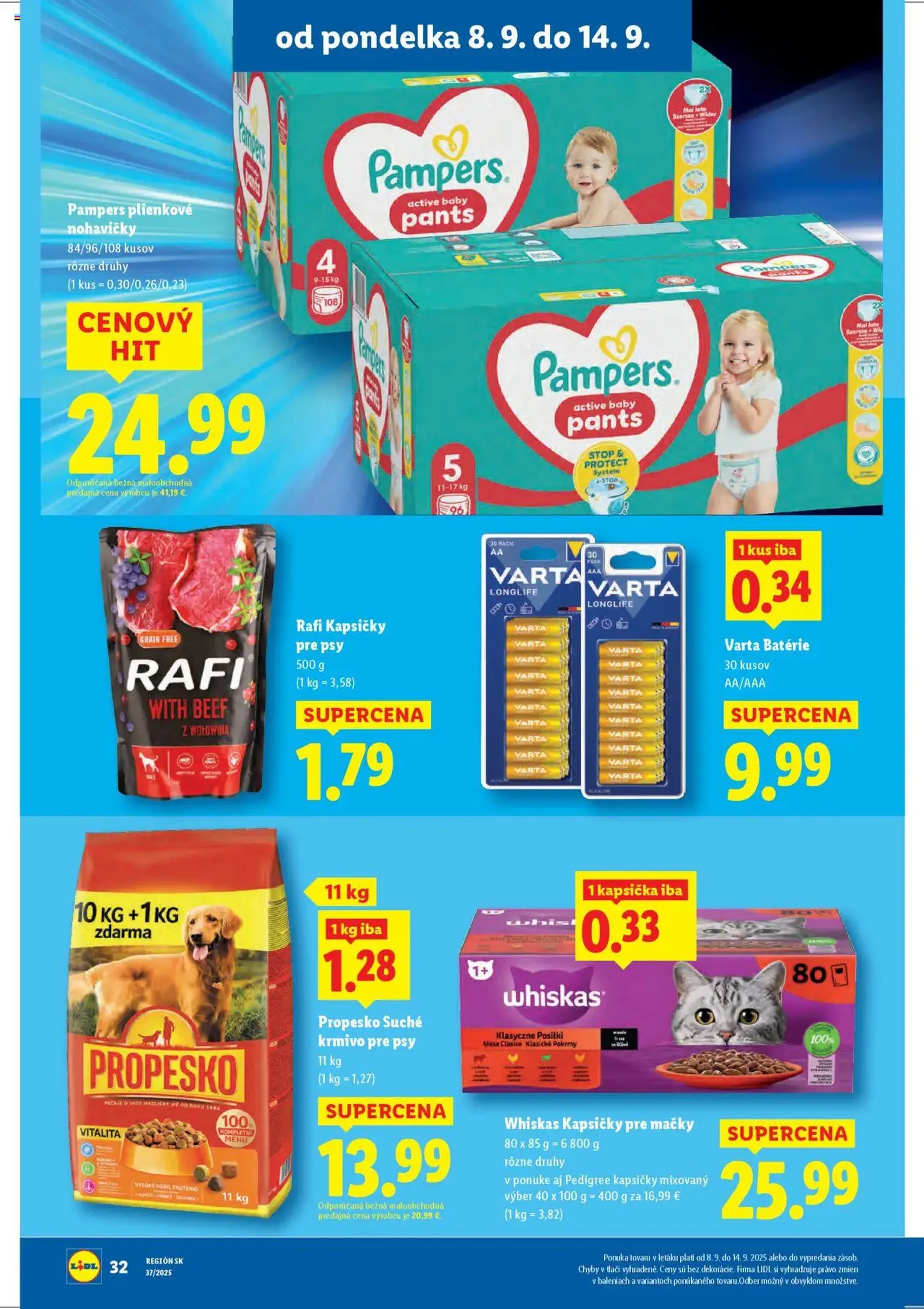 Lidl leták - platný leták od 08.09.2025 strana 34 z 91 Lidl leták - platný leták od 08.09.2025 strana 34 z 91