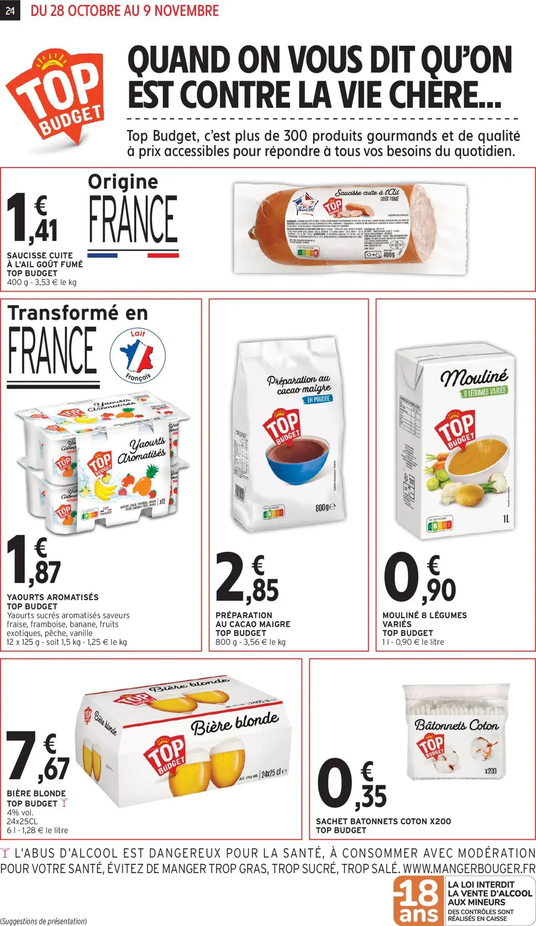 Intermarché catalogue semaine 44 - brochure valable à partir du 28/10/2025, page 12 sur 28 Intermarché catalogue semaine 44 - brochure valable à partir du 28/10/2025, page 12 sur 28