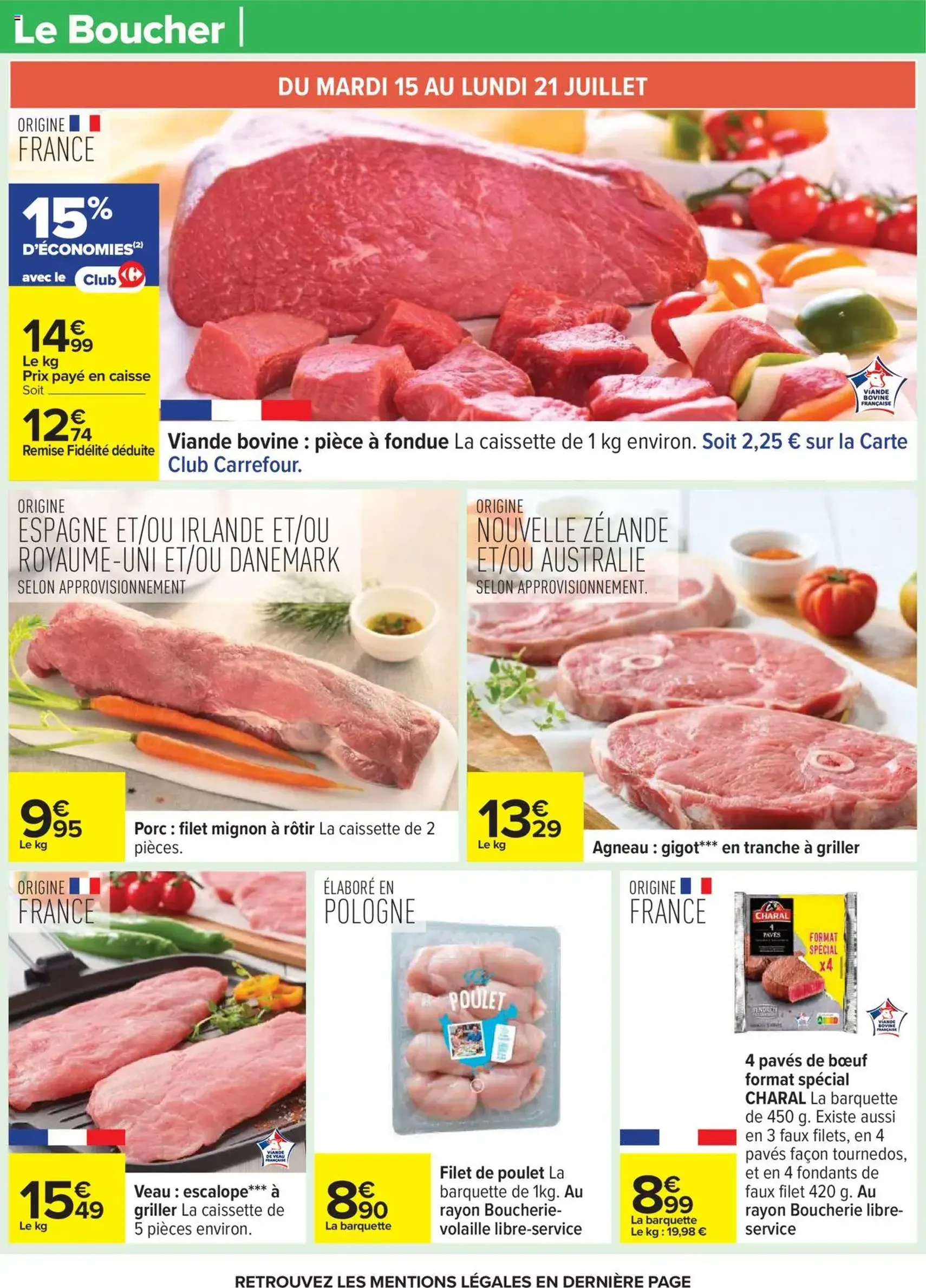 Carrefour catalogue semaine 29 - brochure valable à partir du 15/07/2025, page 15 sur 95