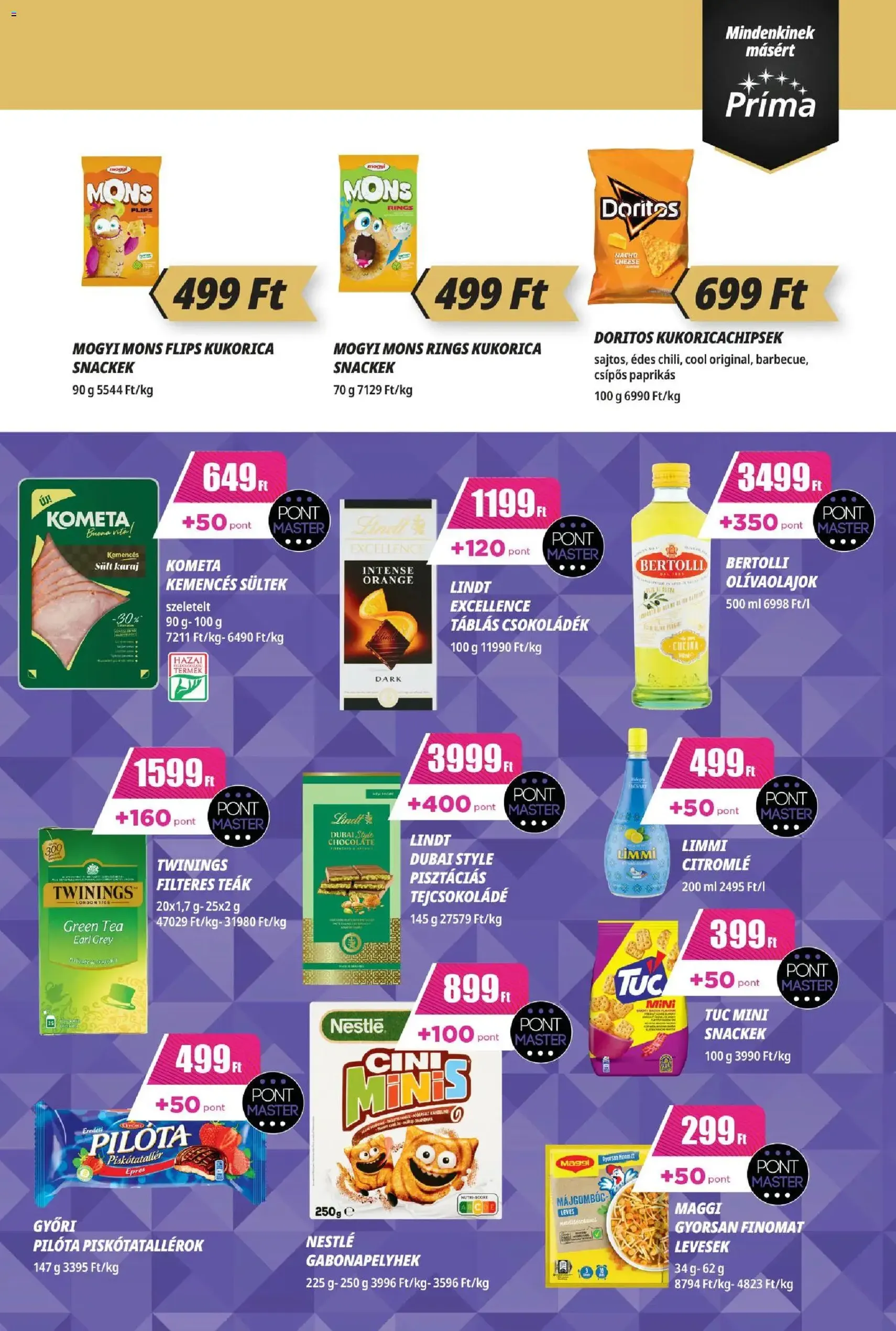 CBA Príma Akciós újság - 2025.12.11. érvényes szórólap 11 oldal 16 oldalból