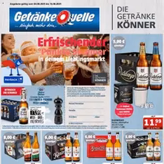 Getränke Quelle Prospekt - Prospekt Vorschau gültig ab 04.08.2025