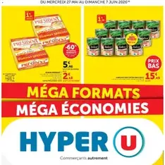 Hyper U catalogue - Prévisualisation du catalogue valable à partir du 27/05/2026