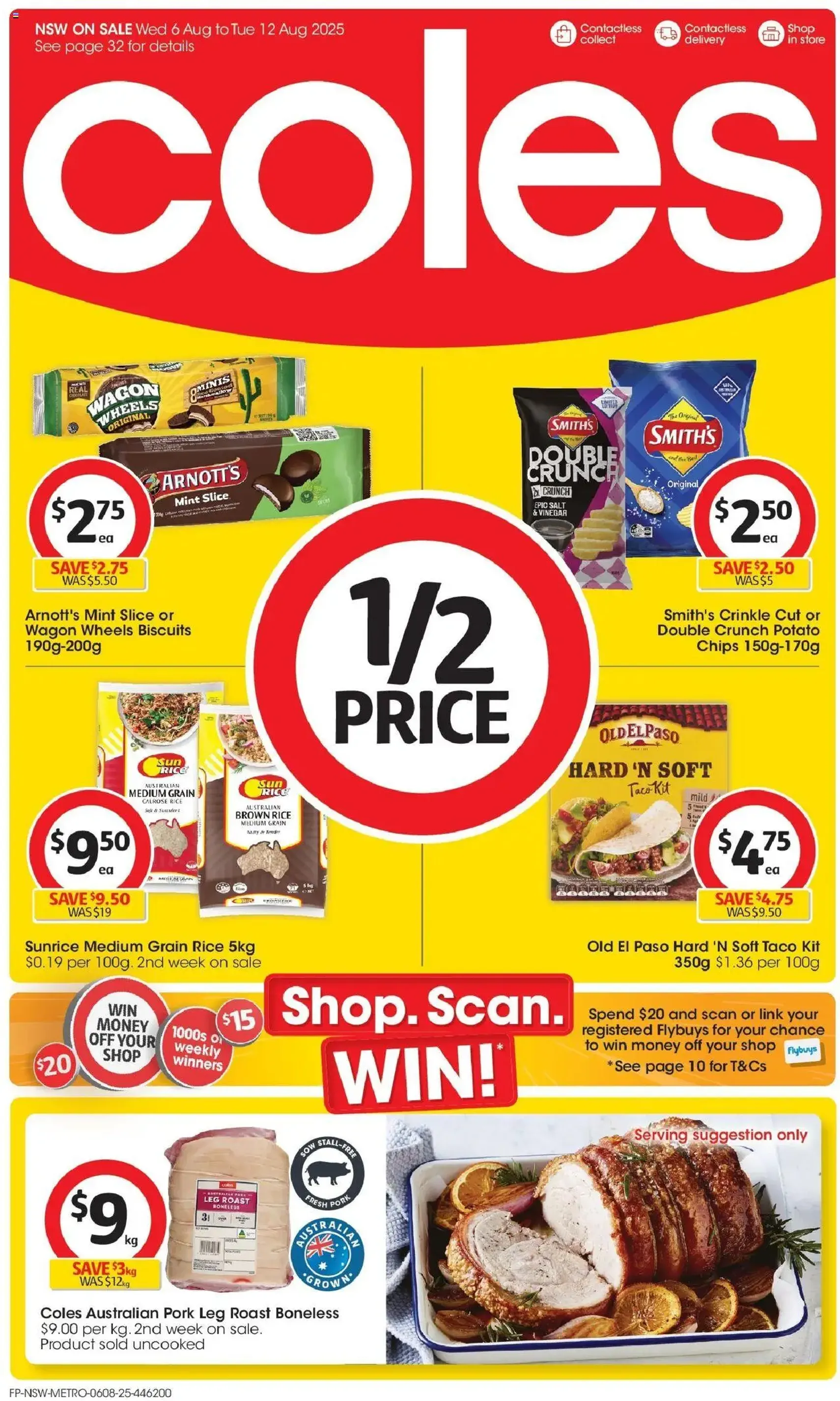 Coles Catalogue NSW - valid flyer from 06/08/2025, page 1 of 47 Coles Catalogue NSW - valid flyer from 06/08/2025, page 1 of 47