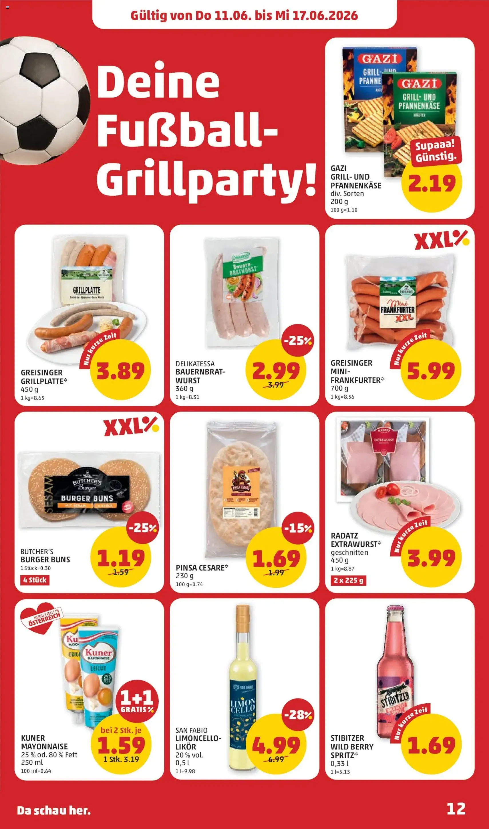 Penny Markt - Flugblatt - Gültiger Prospekt ab 11.06.2026, Seite 12 von insgesamt 32