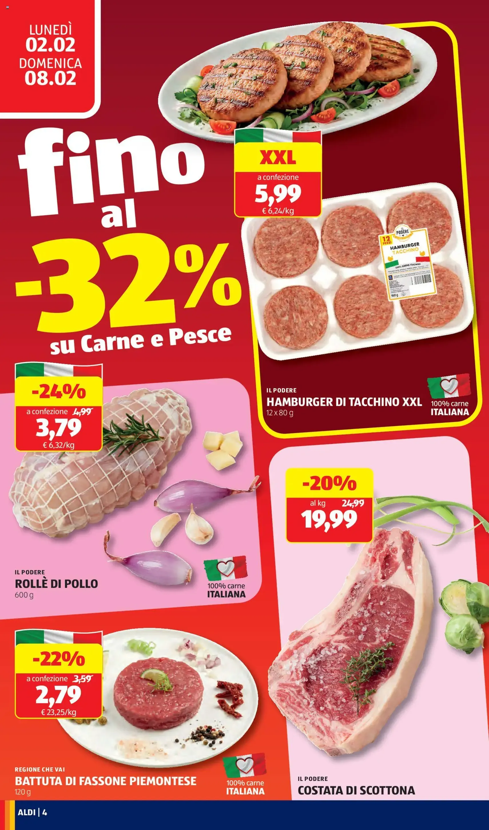 Volantino Aldi - volantino valido dal 02/02/2026 pagina 4 di 32
