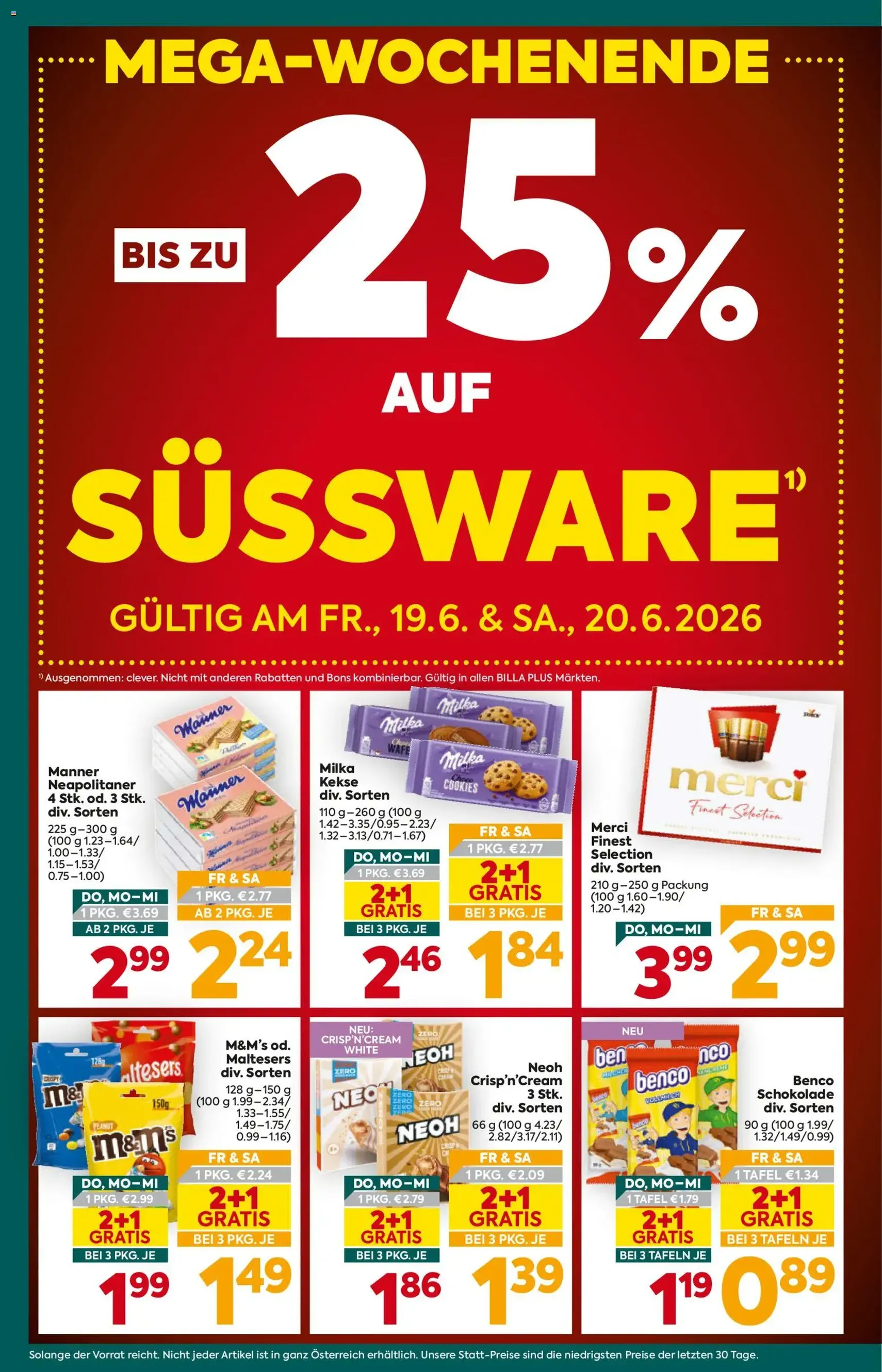 Billa Plus Flugblatt - Gültiger Prospekt ab 18.06.2026, Seite 2 von insgesamt 16
