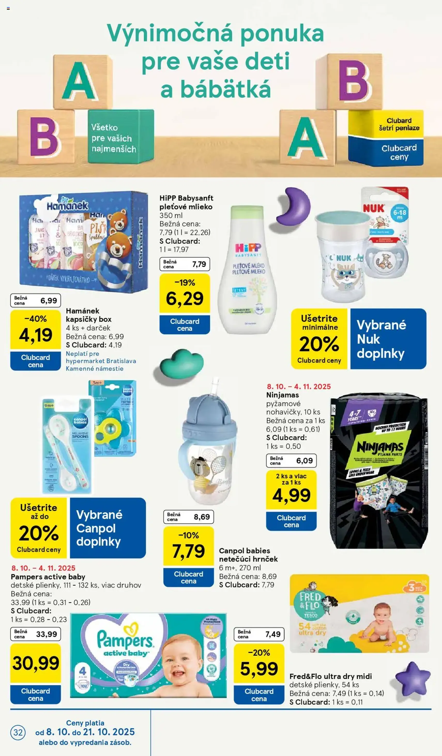 Tesco Hypermarket - leták - platný leták od 08.10.2025 strana 32 z 43