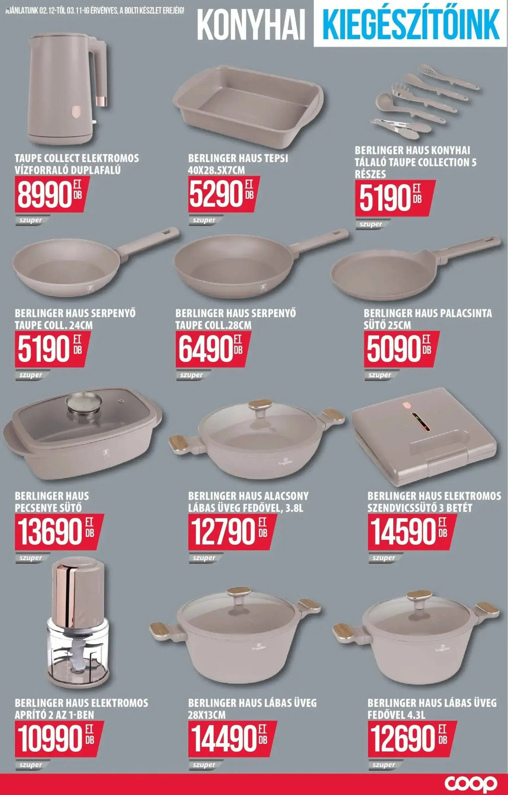 COOP Szolnok akciós újság - 2026.03.05. érvényes szórólap 5 oldal 6 oldalból