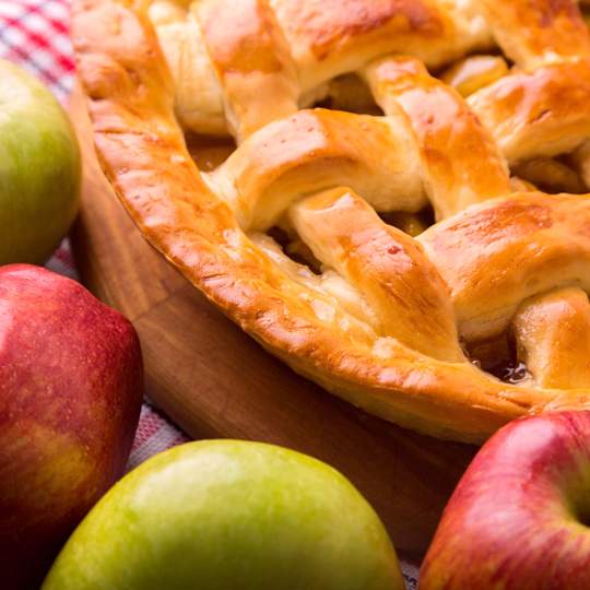 Anteprima ricetta Torta di mele a reticolo