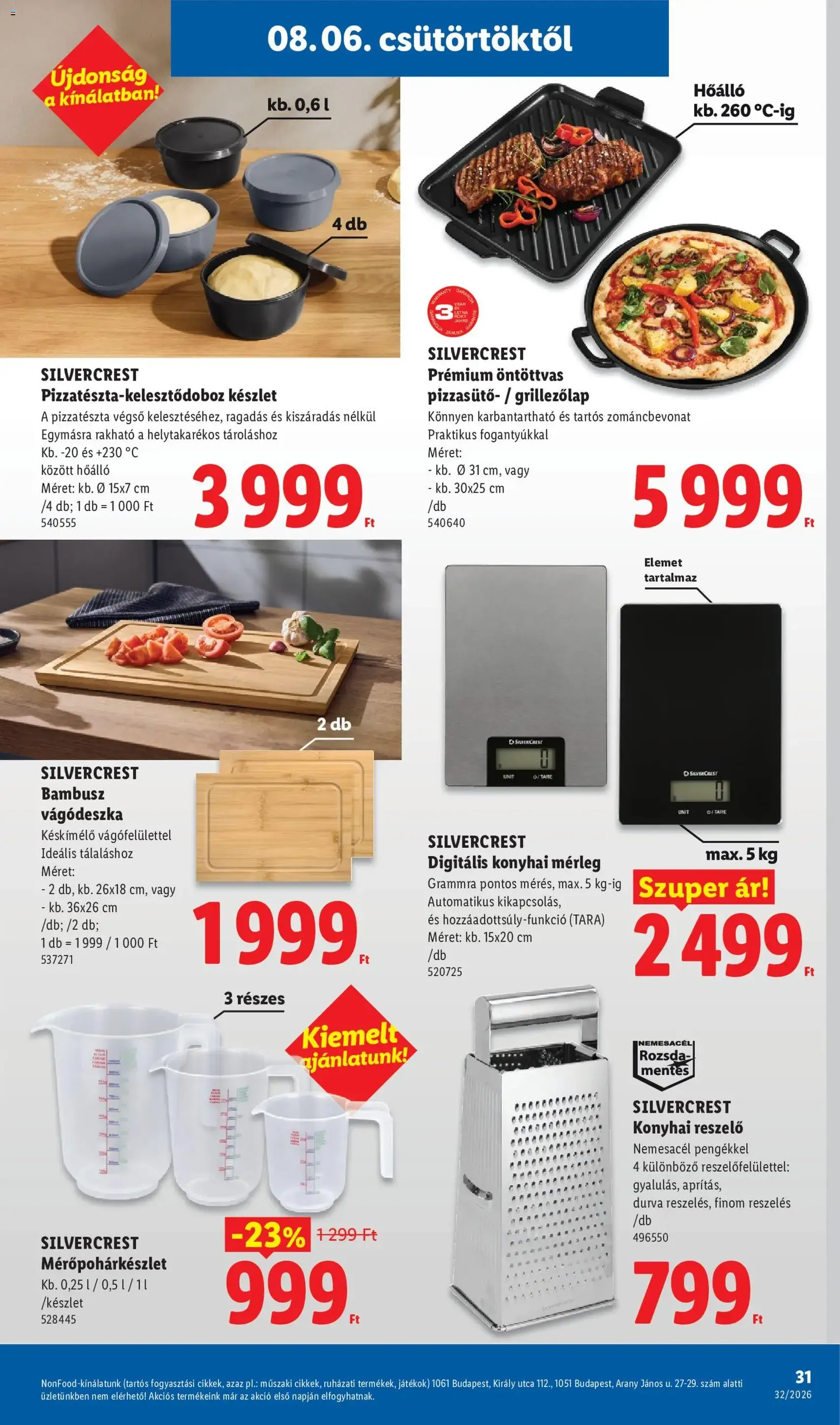 Lidl akciós újság - 2026.08.06. érvényes szórólap 40 oldal 80 oldalból