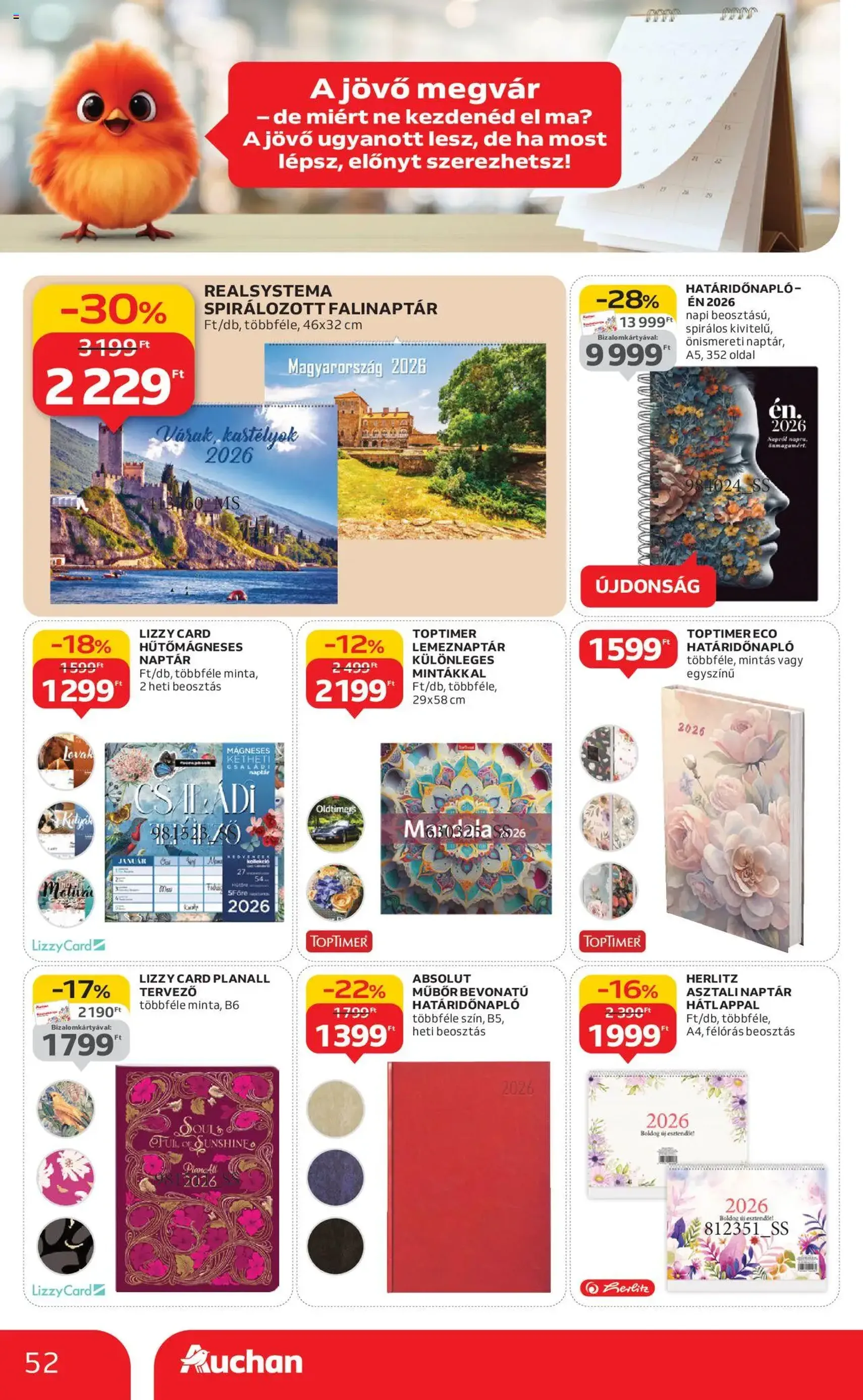 Auchan Akciós újság - 2025.10.09. érvényes szórólap 52 oldal 64 oldalból