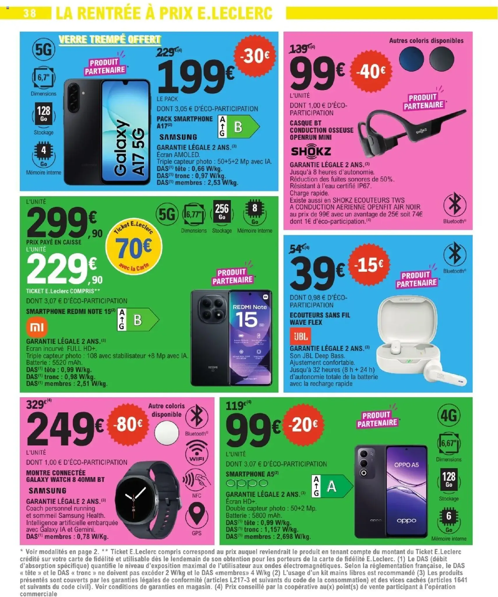 E.Leclerc catalogue - brochure valable à partir du 01/09/2026, page 38 sur 56