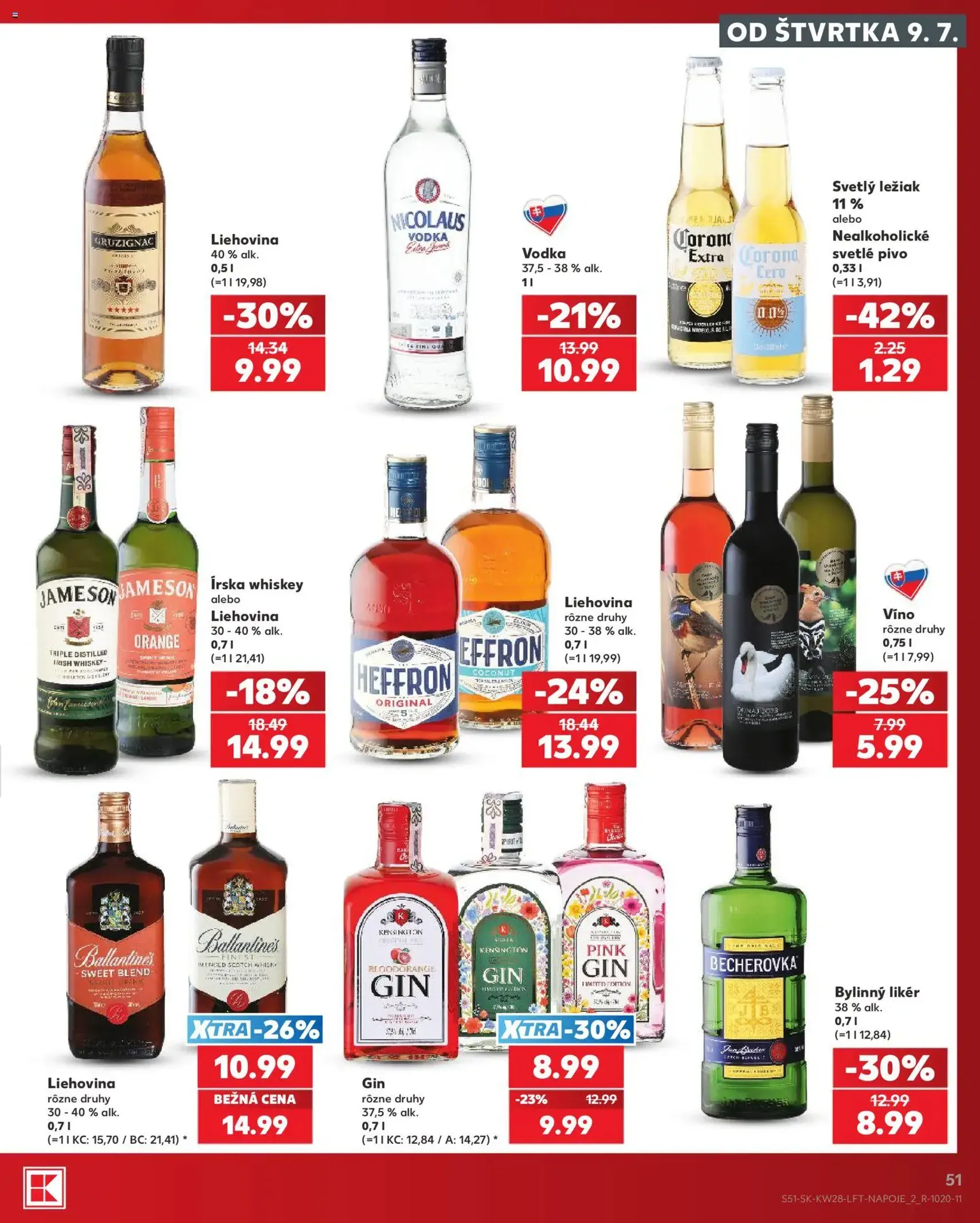 Kaufland SK akciós újság - 2026.07.09. érvényes szórólap 51 oldal 82 oldalból
