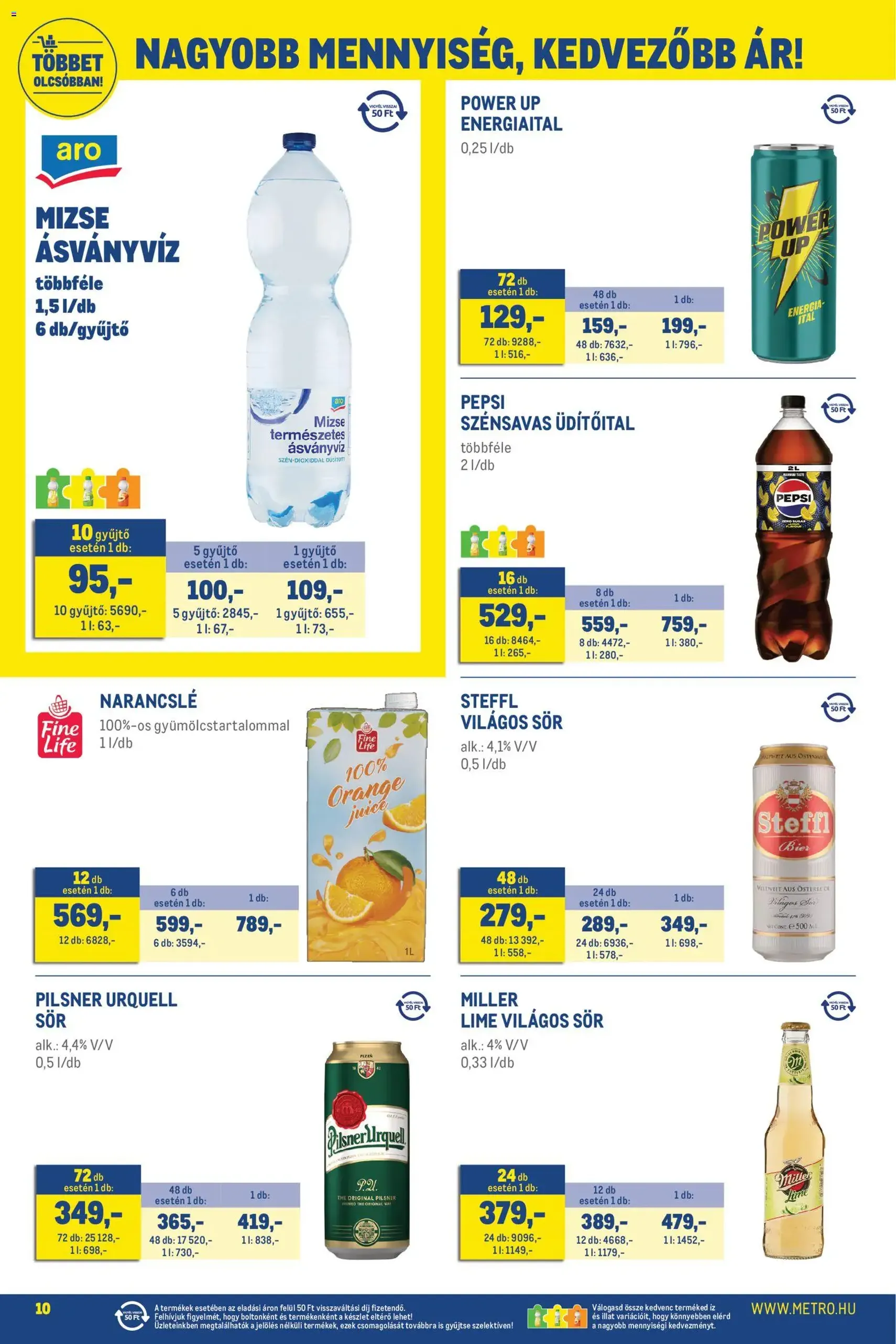 Metro akciós újság - 2026.08.01. érvényes szórólap 10 oldal 42 oldalból